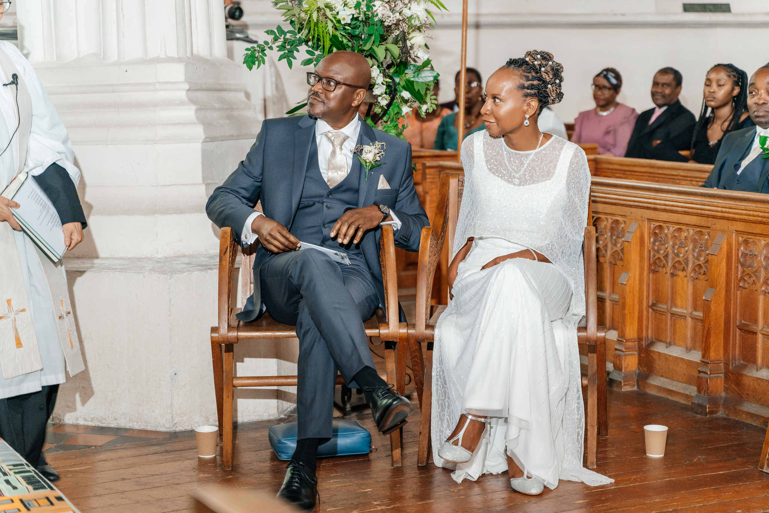 Wedding in St Mary the Virgin Ware