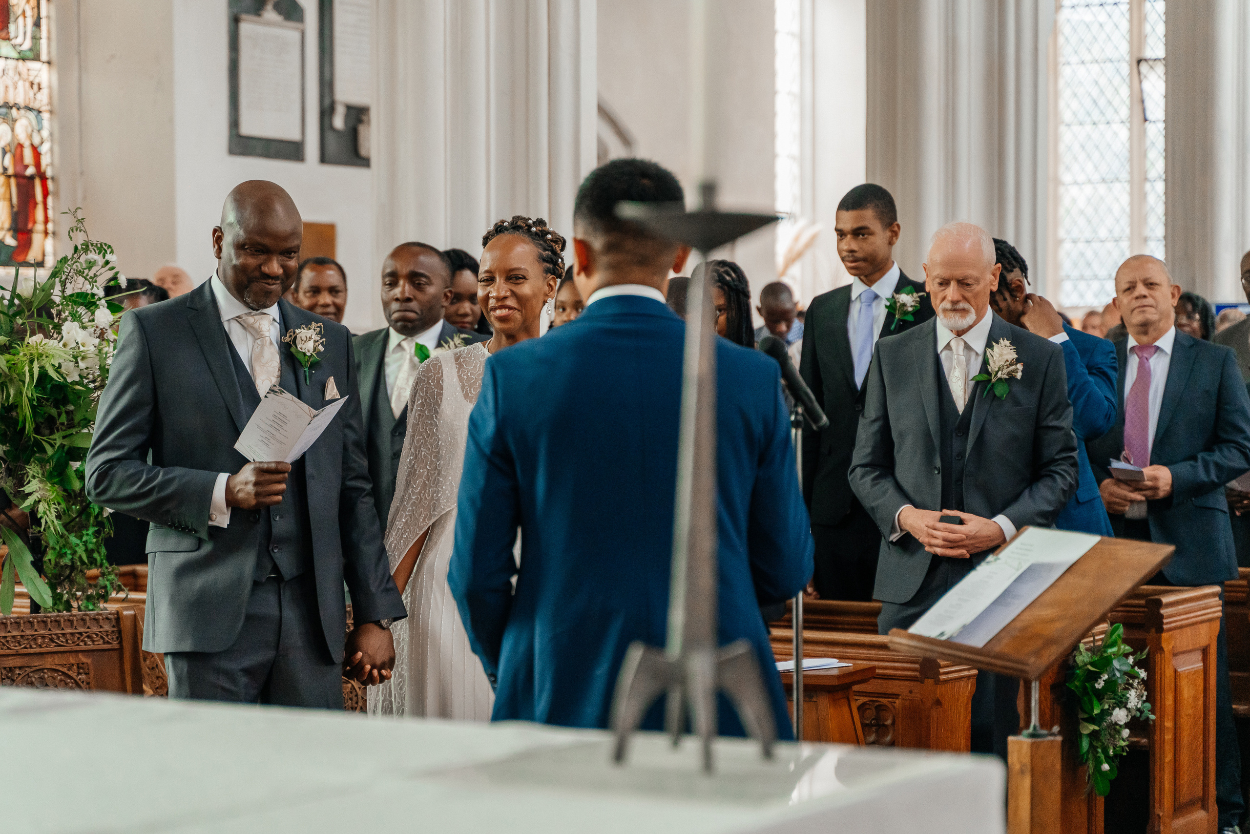 Wedding in St Mary the Virgin Ware