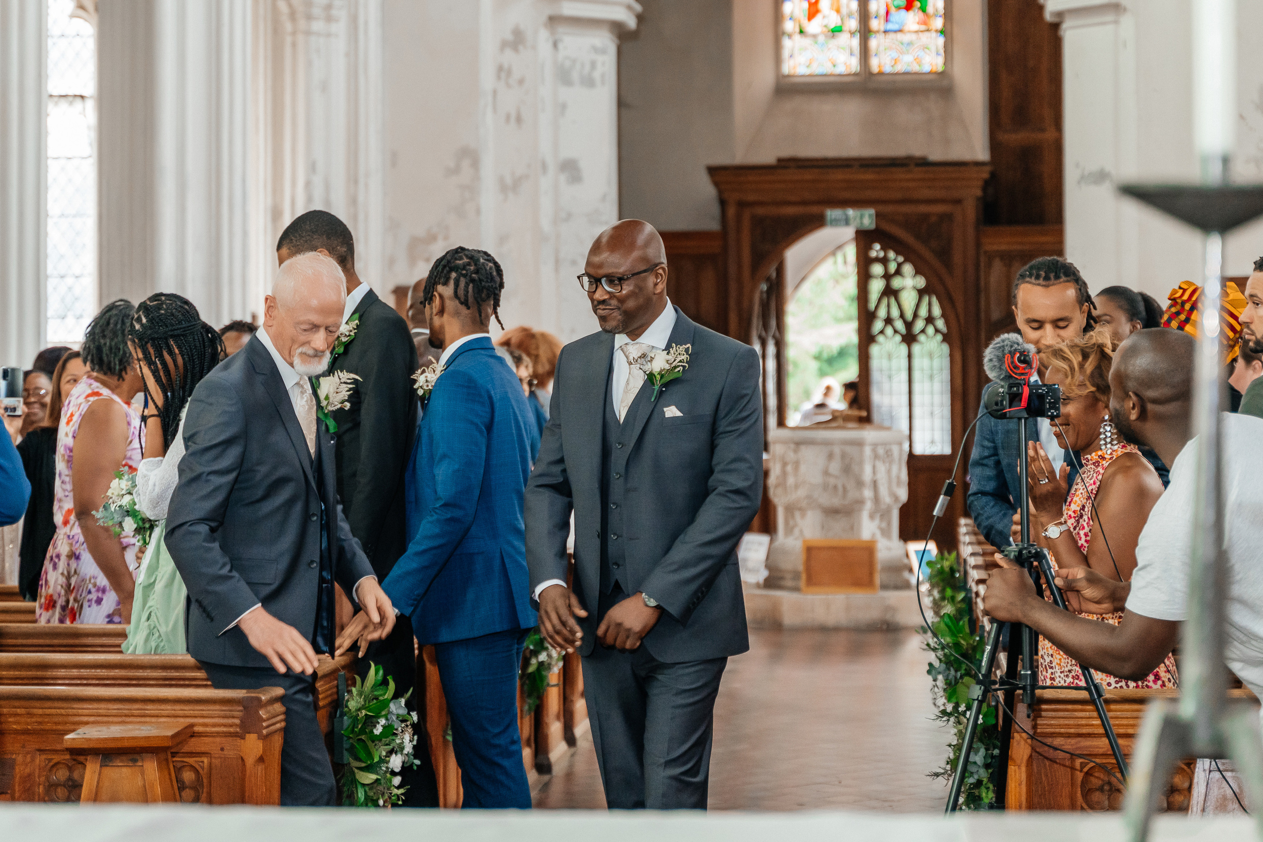 Wedding in St Mary the Virgin Ware