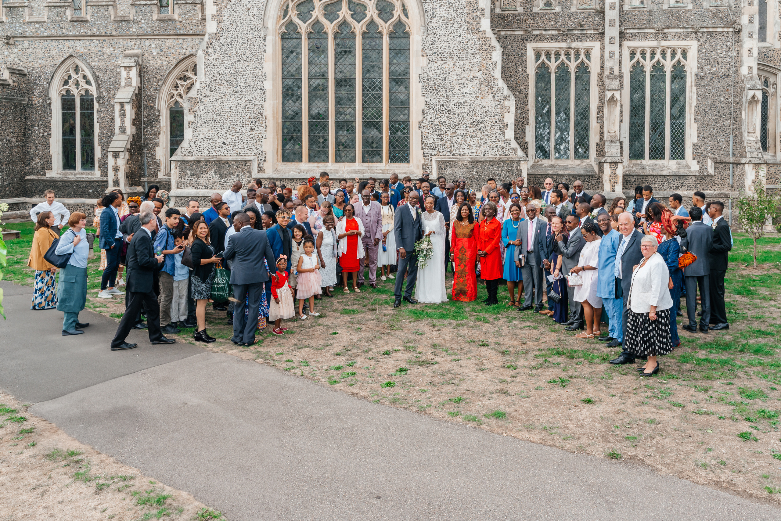 Wedding in St Mary the Virgin Ware