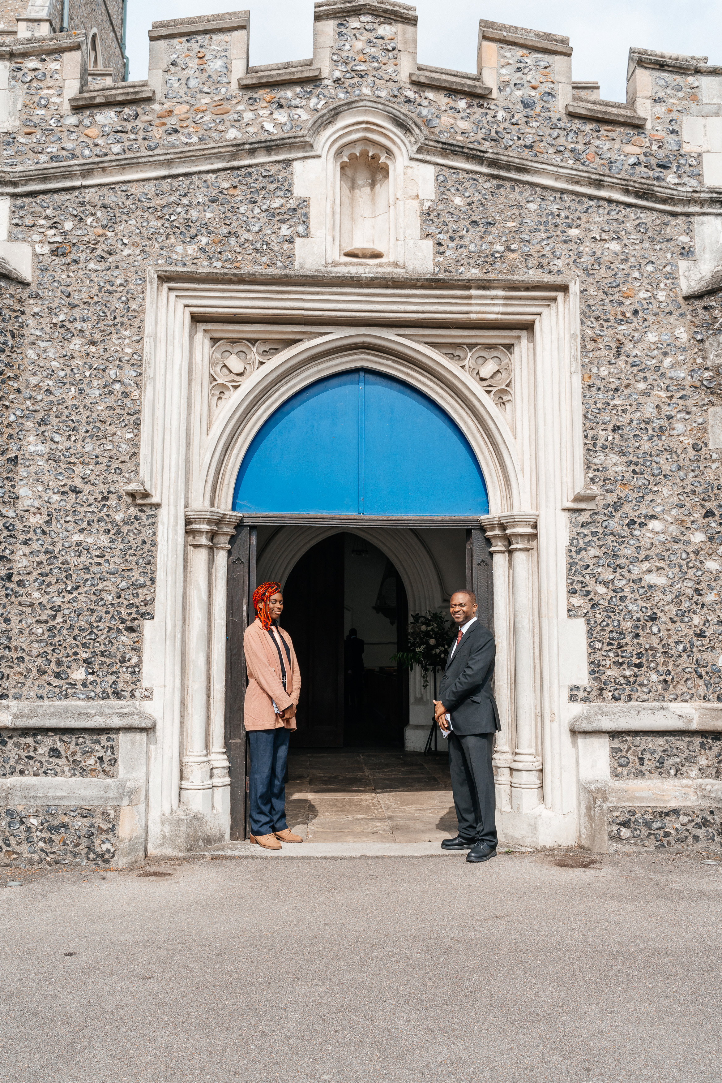Wedding in St Mary the Virgin Ware