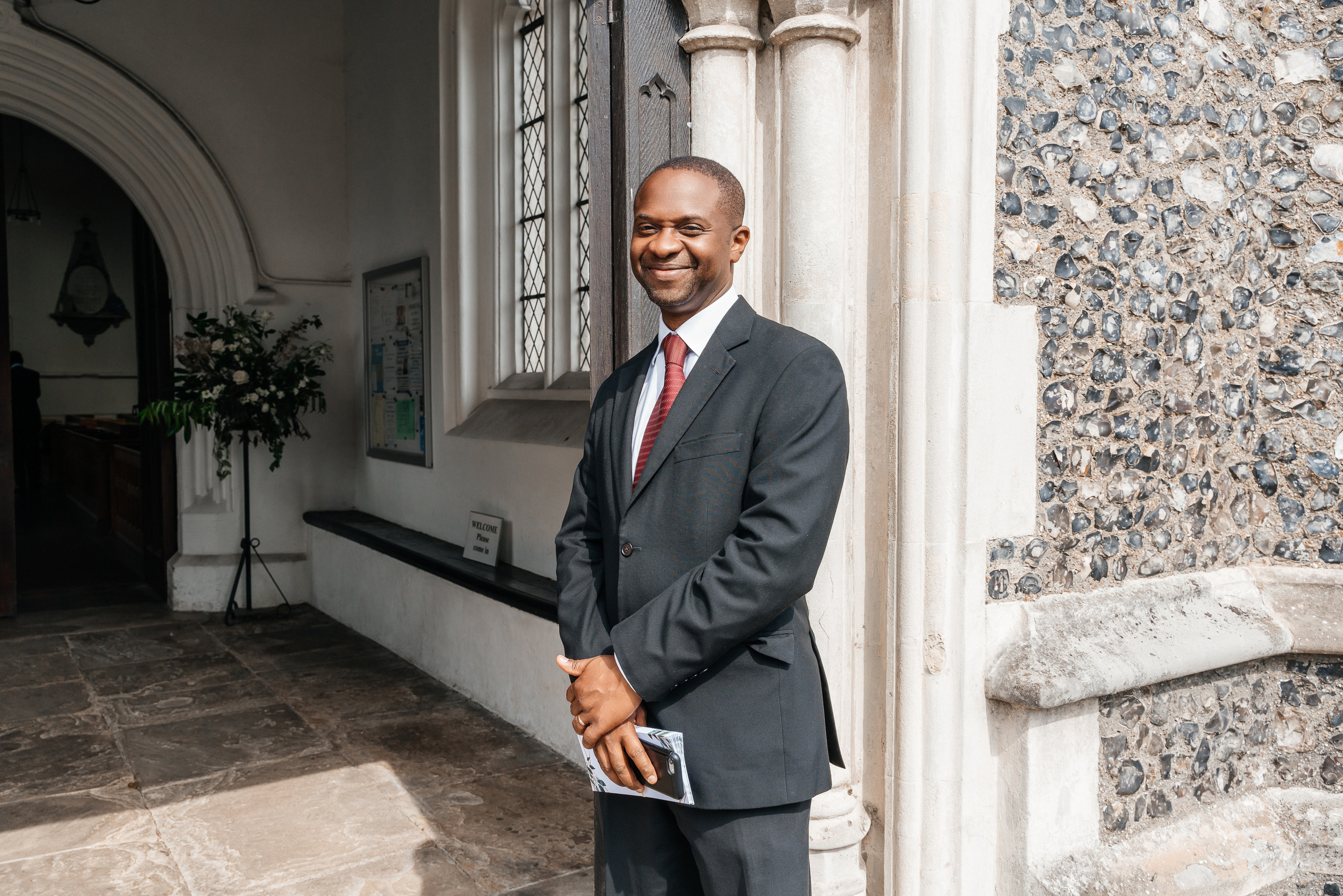 Wedding in St Mary the Virgin Ware