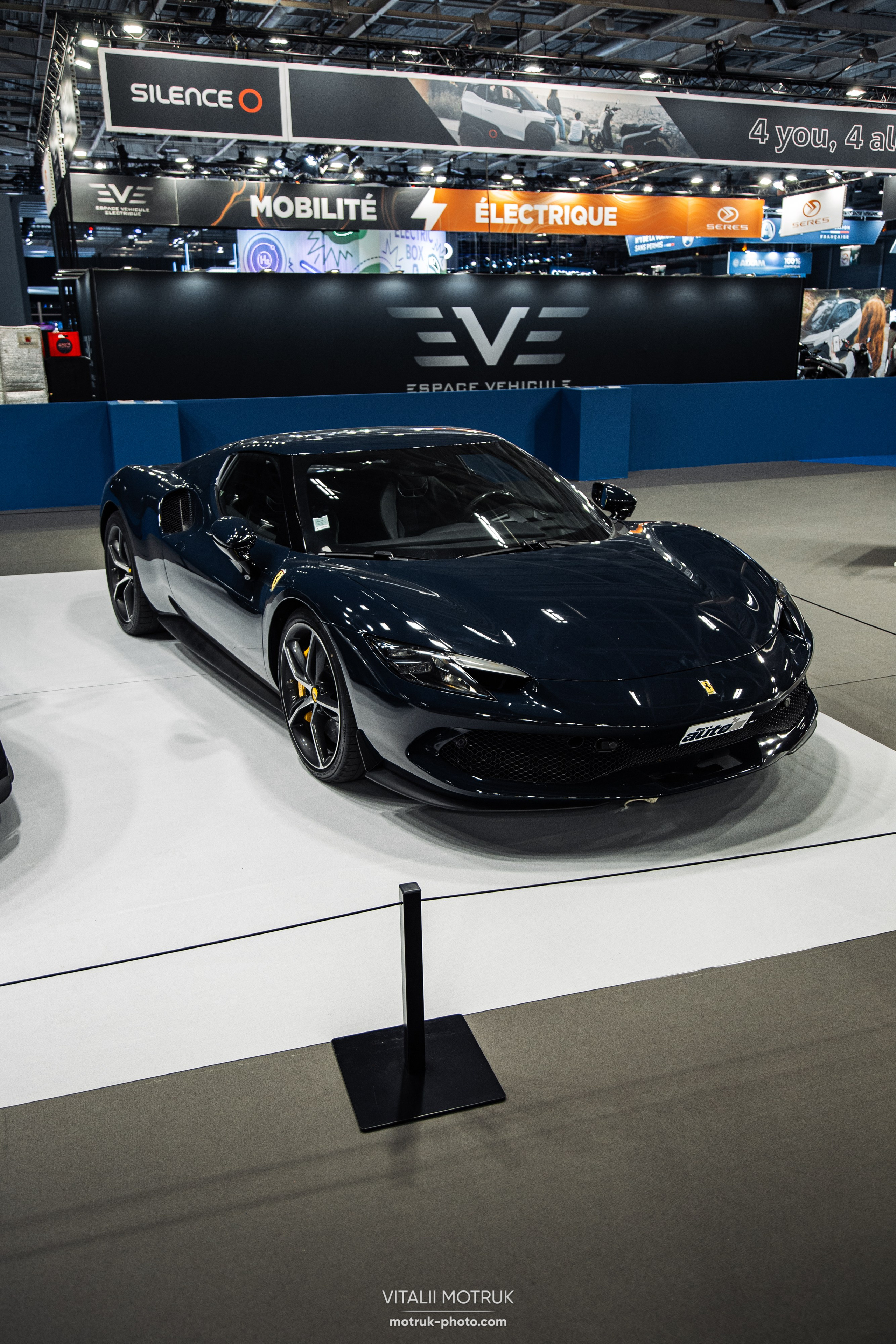 Mondial Auto 2022. Photographe de voitures à Paris — Vitalii Motruk