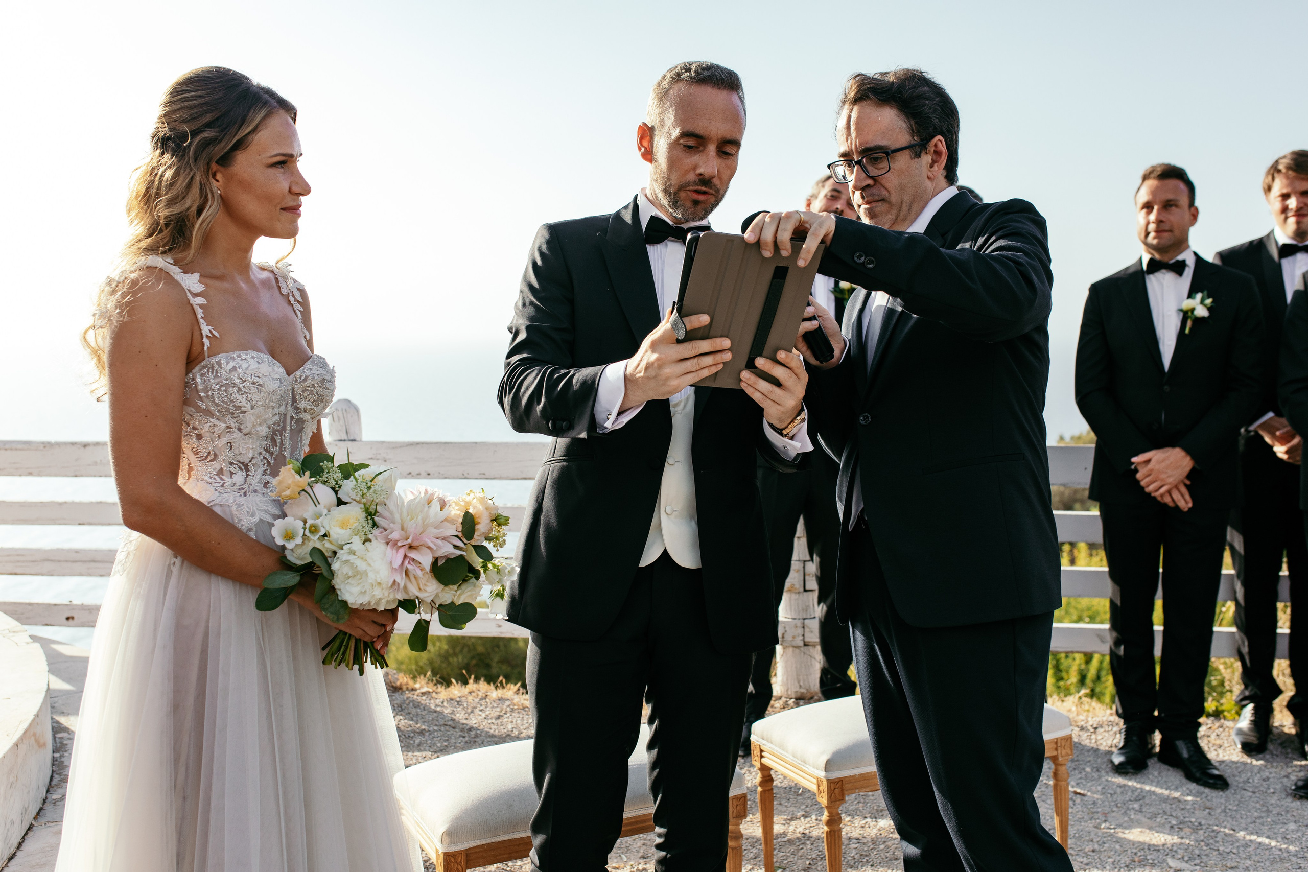 Wedding Ceremony in Son Marroig. Wedding Celebrant in Mallorca Iban Collin