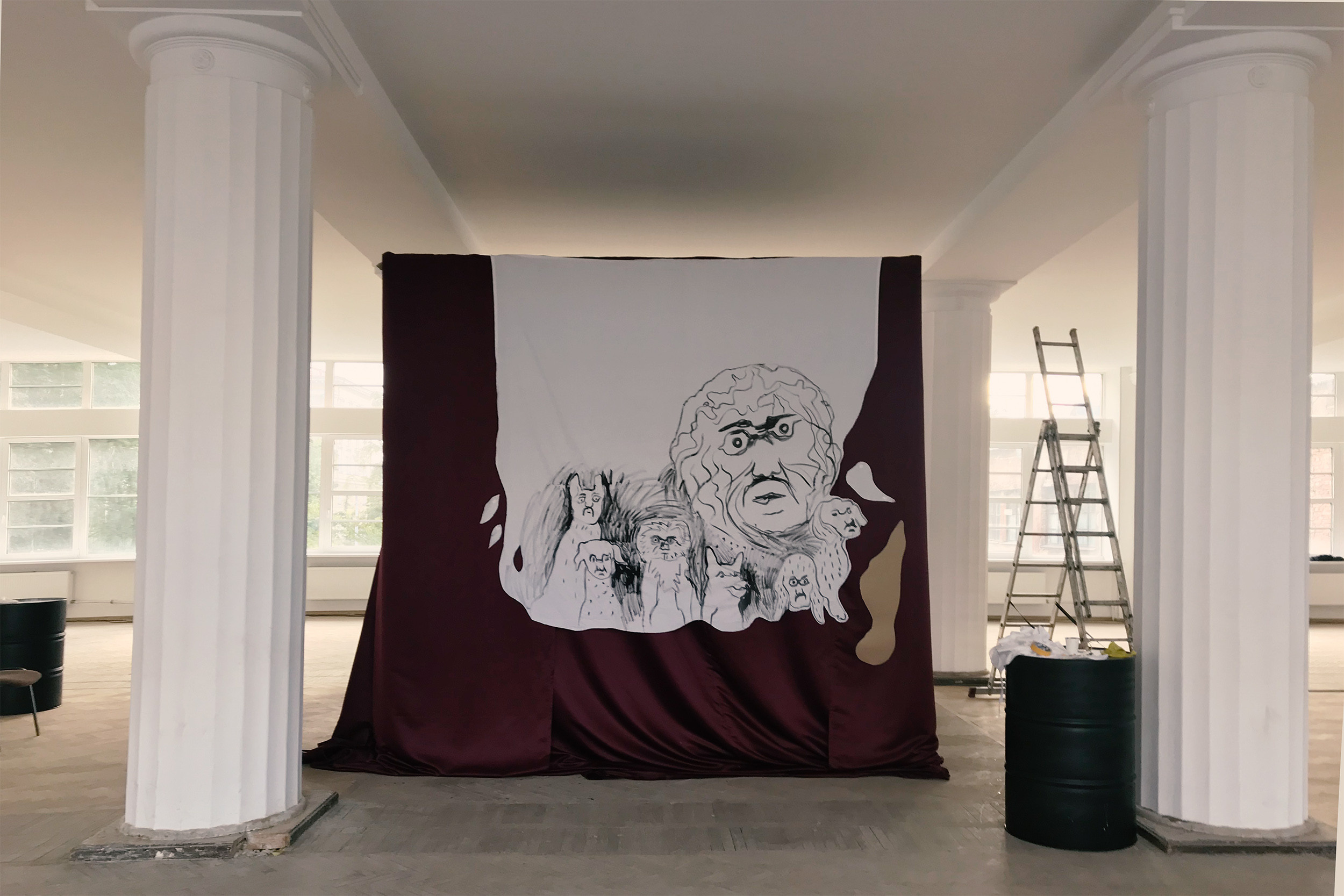 SOLO SHOW. Artist Masha Neverova