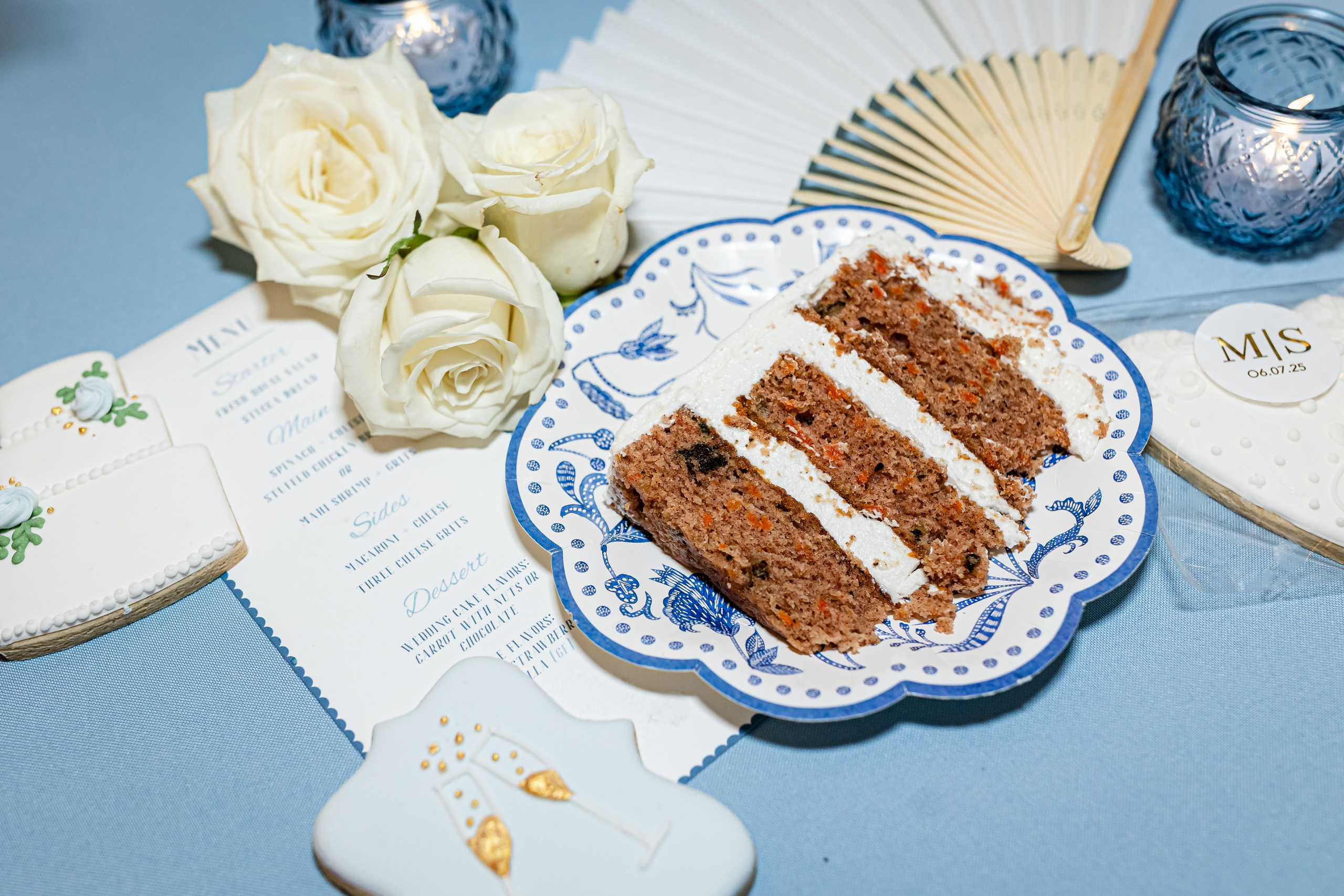 Blue wedding of Stacey and Madison at Liberty Hall Bed & Breakfast located in Traveler’s Rest SC. Wedding and portrait photography in Greenville SC