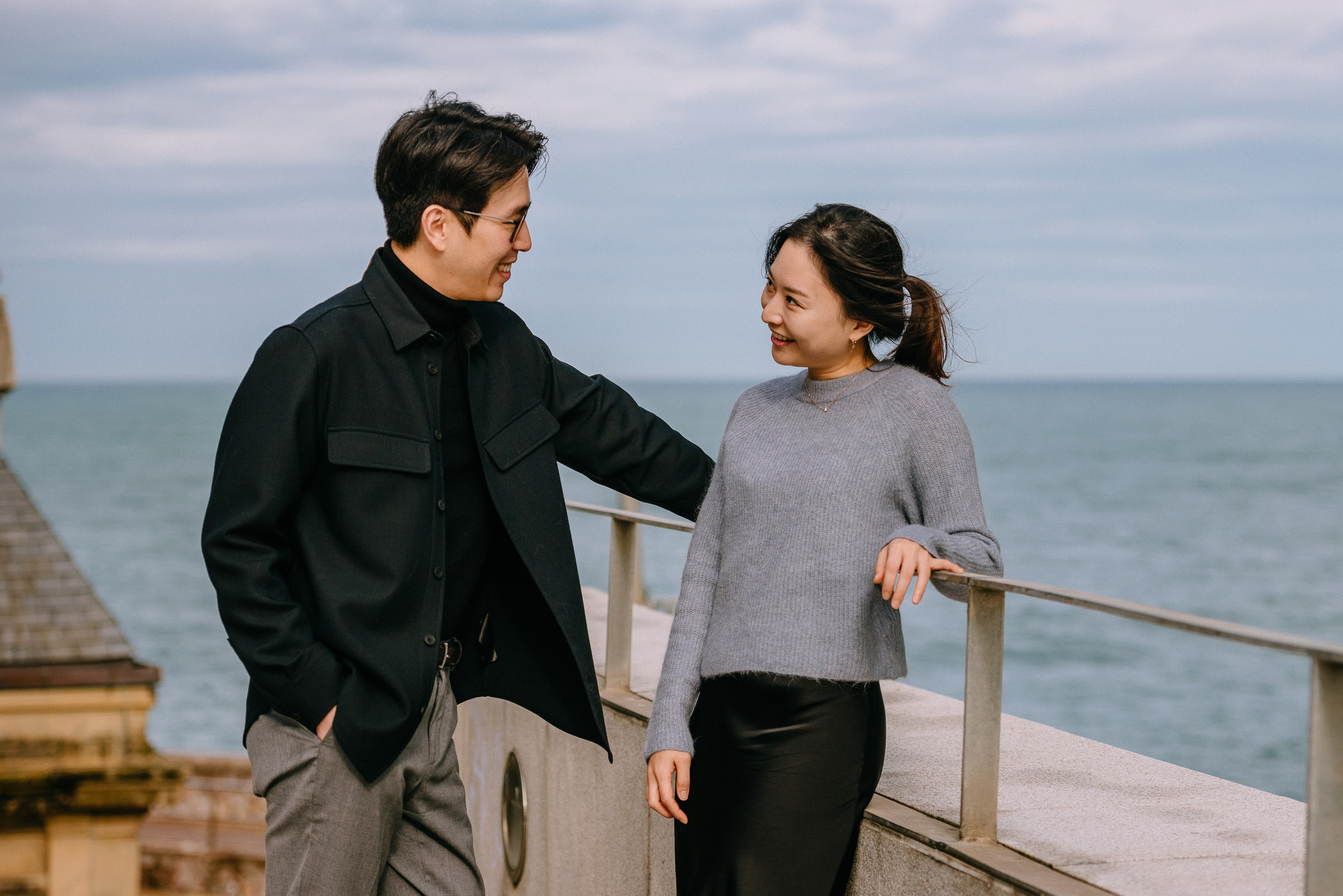 Couple photohoot in San-Sebastian. Photographer in Bilbao Irina Makou