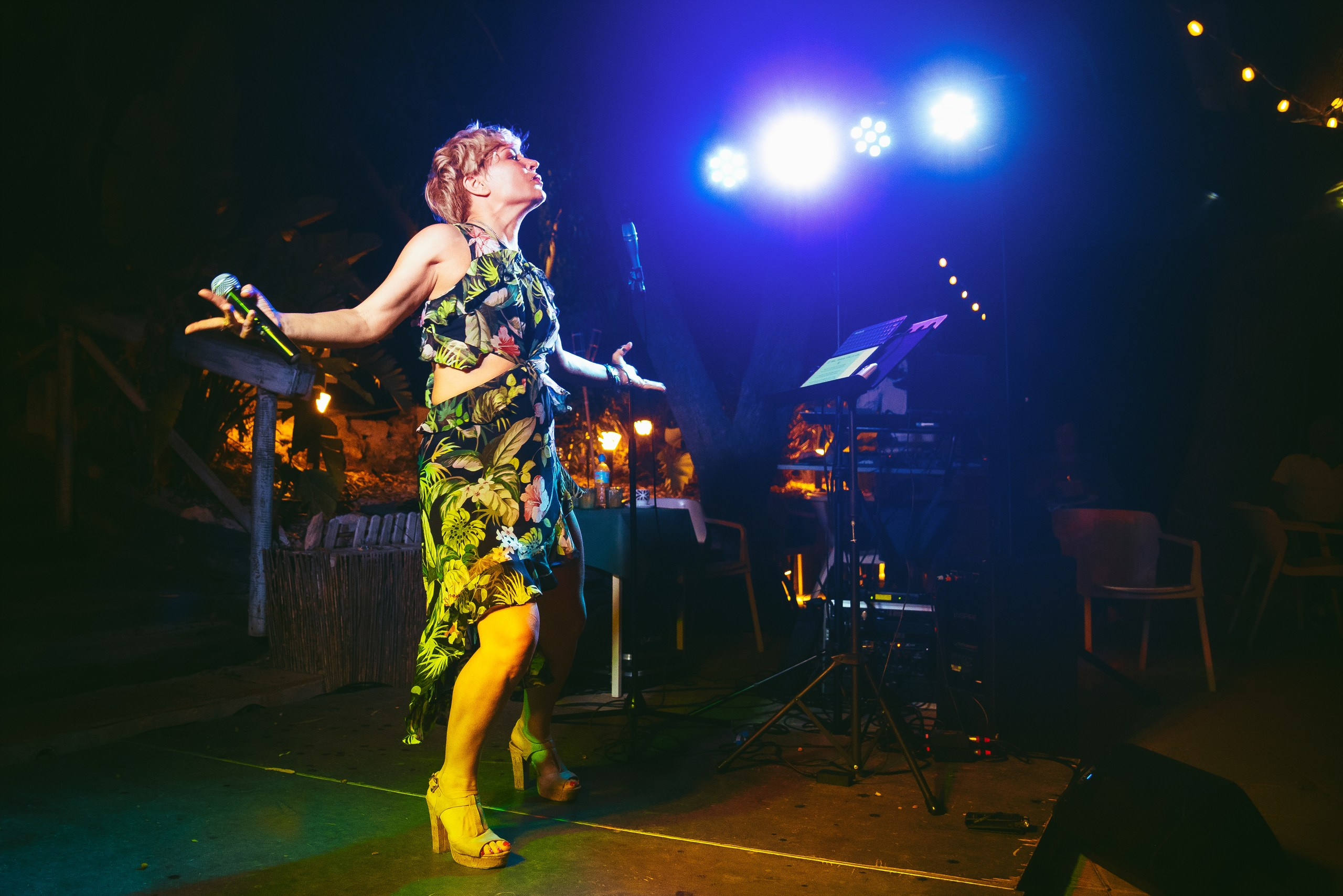 Photo report from a creative evening at the El Bosque Animado restaurant, Torrevieja