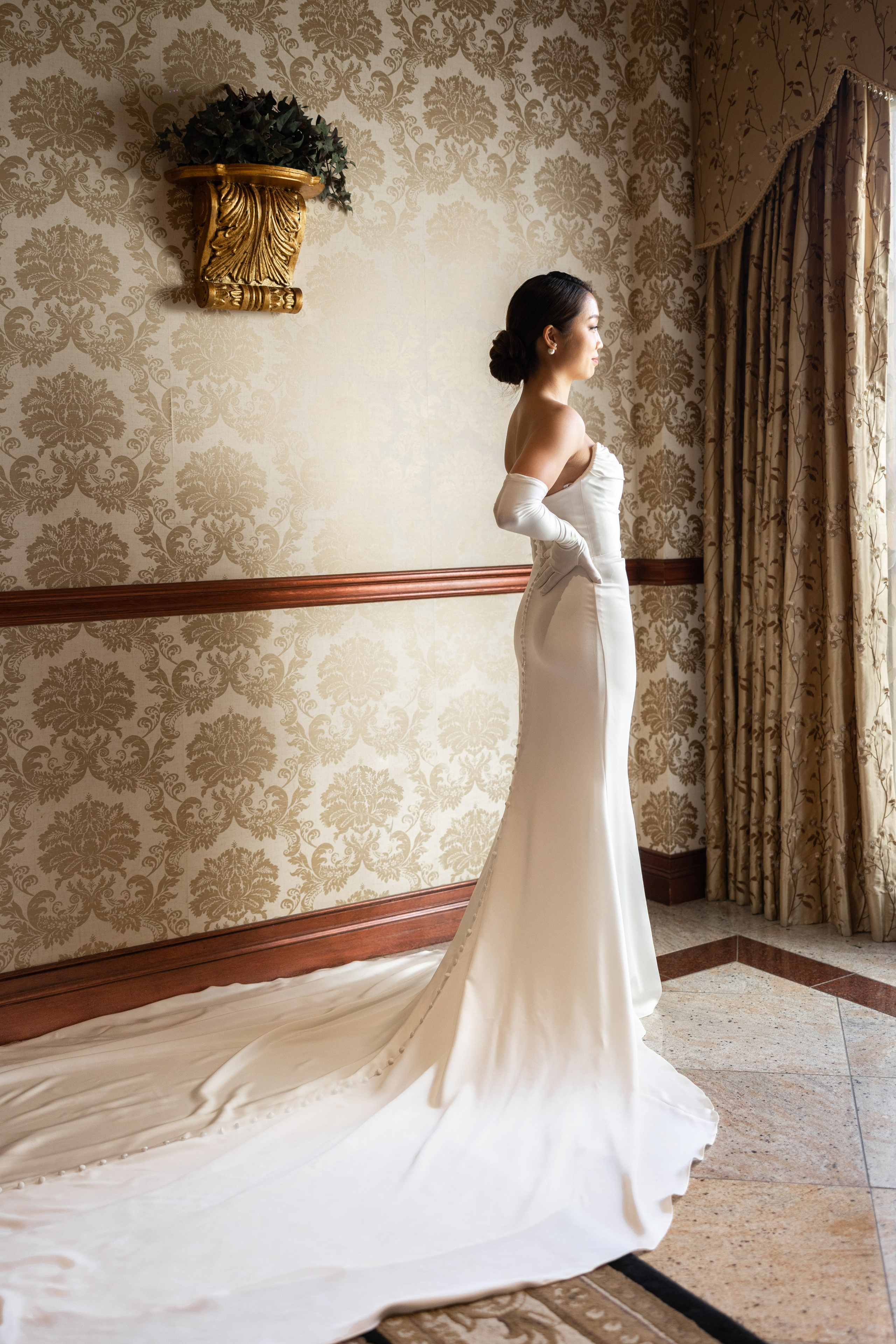Conner Wiburn & Esther Roh in The Venetian in Garfield, NJ. Wedding Photo & Video