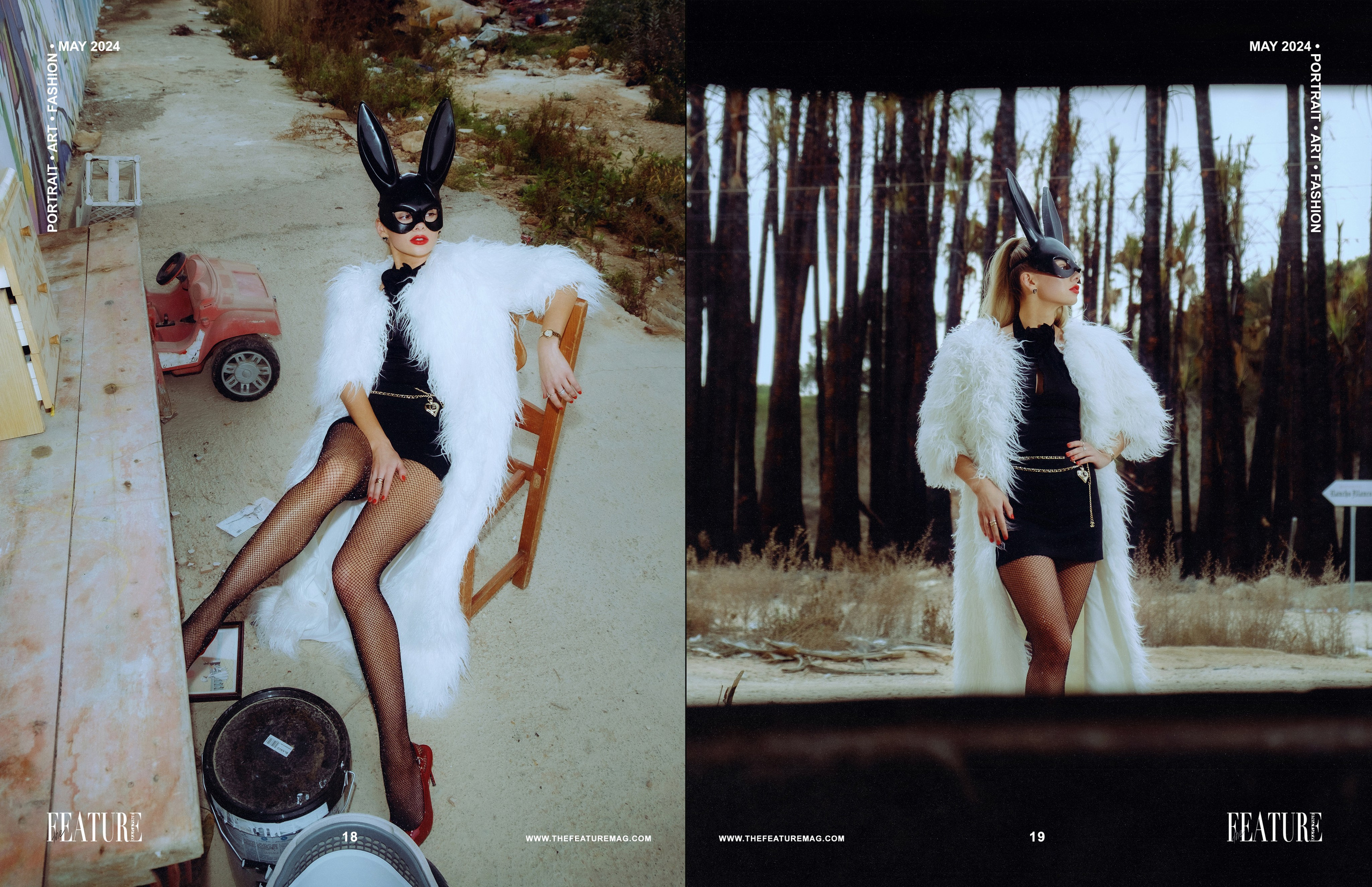 Эффектная фотосессия в Аликанте, необычные локации и стильные образы