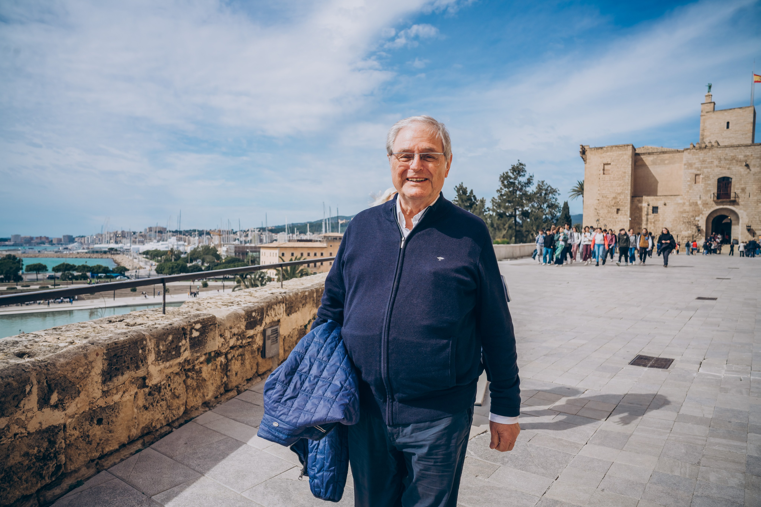 Walking tour of Palma. Фотограф у Пальма де Майорка