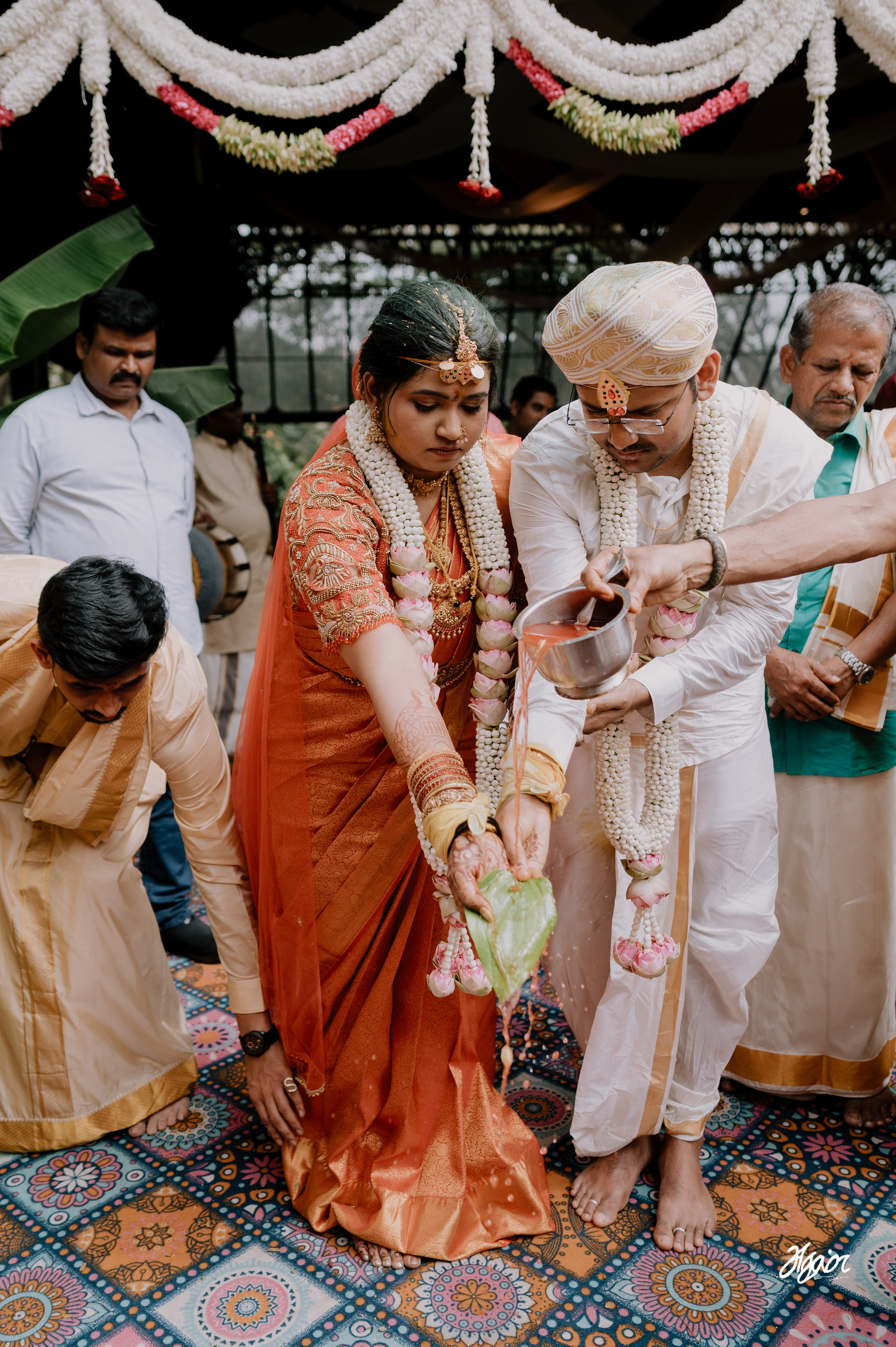 A Three-Day Bangalore Wedding Story | Emotional South Indian Wedding at KBL Saarang. Agam Vizha