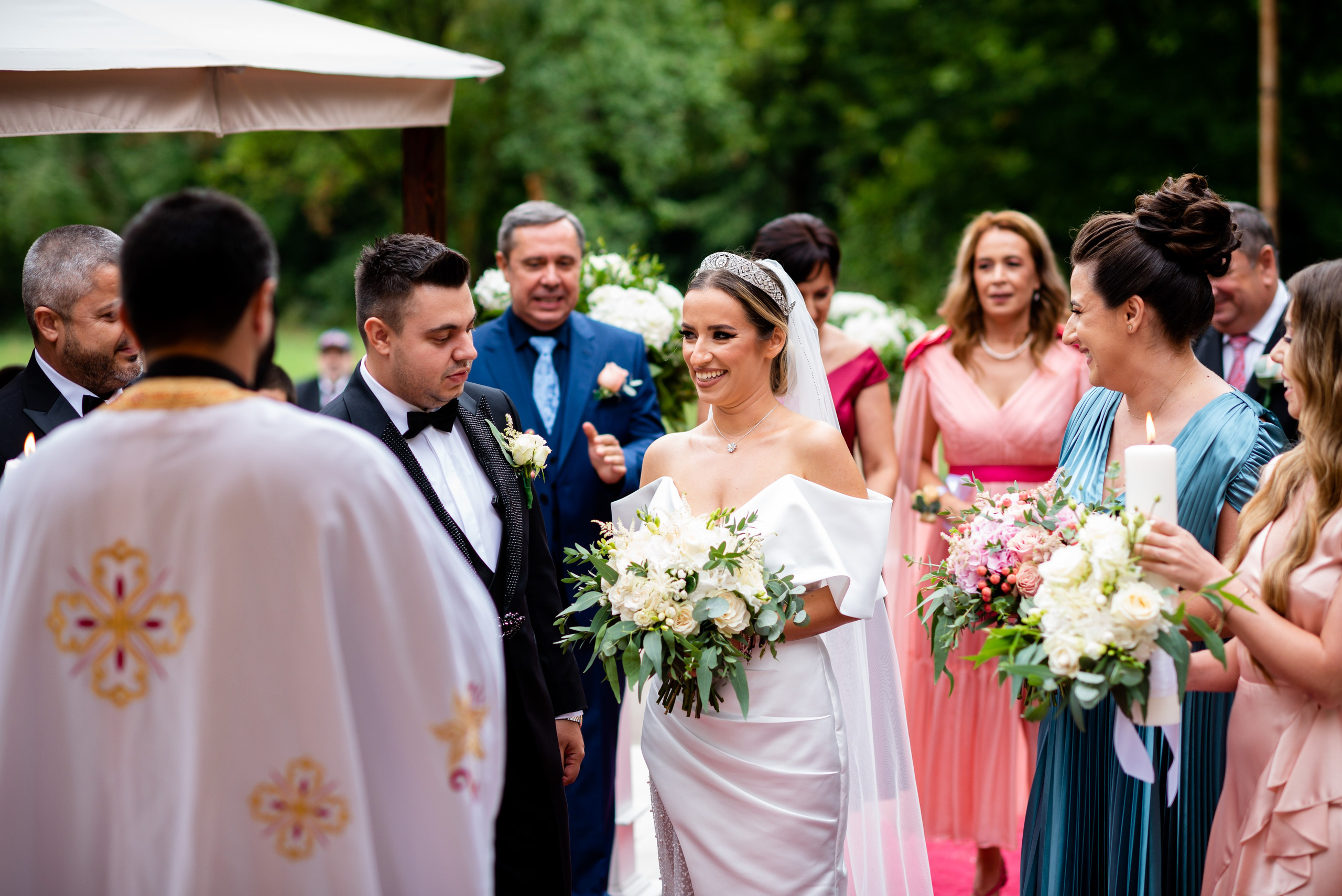 Wedding photography. Acasă
