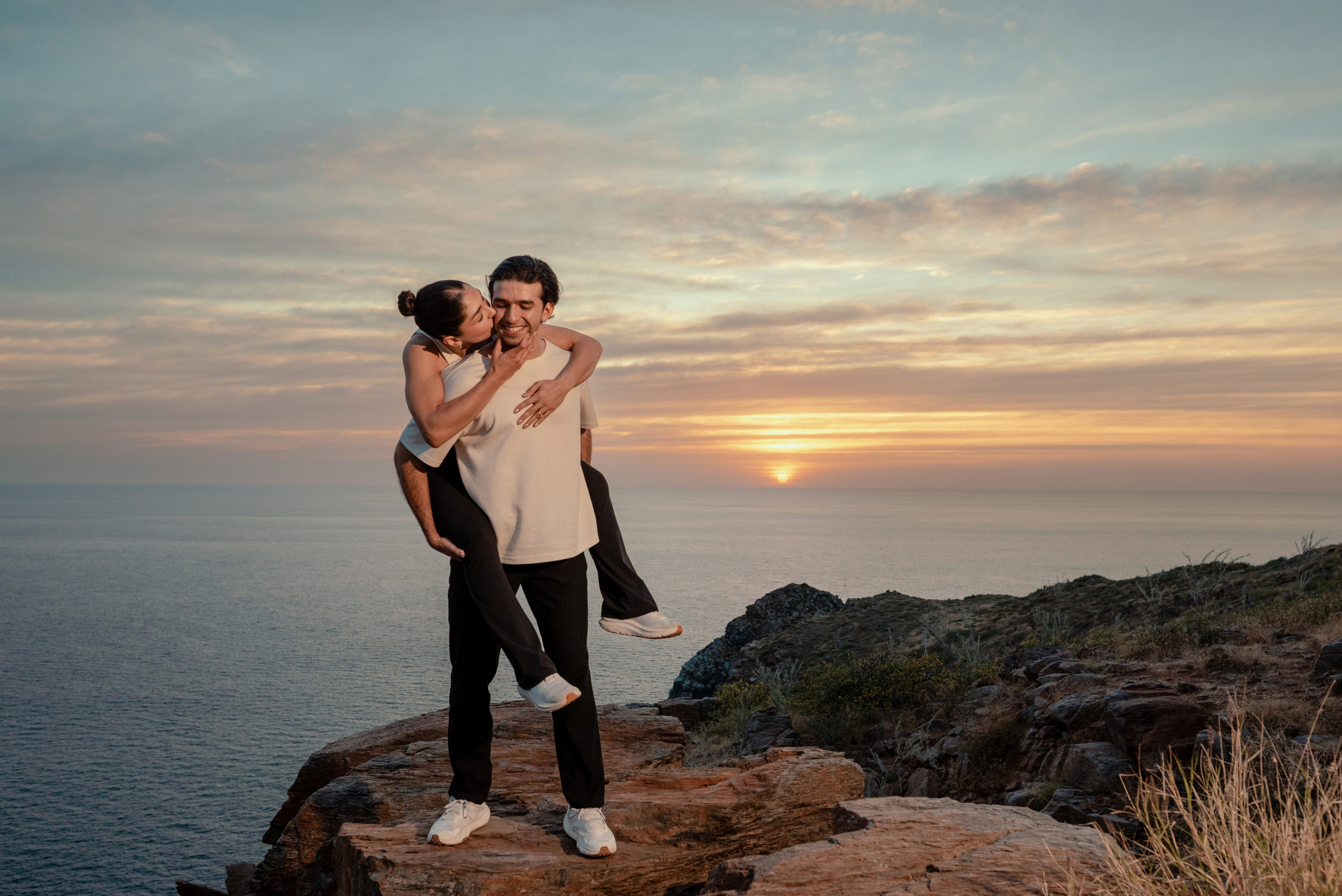 Save the Date at Punta Lobos | Adventure Engagement Session in Todos Santos. Los Cabos Wedding Photographer – Izrael Reyna