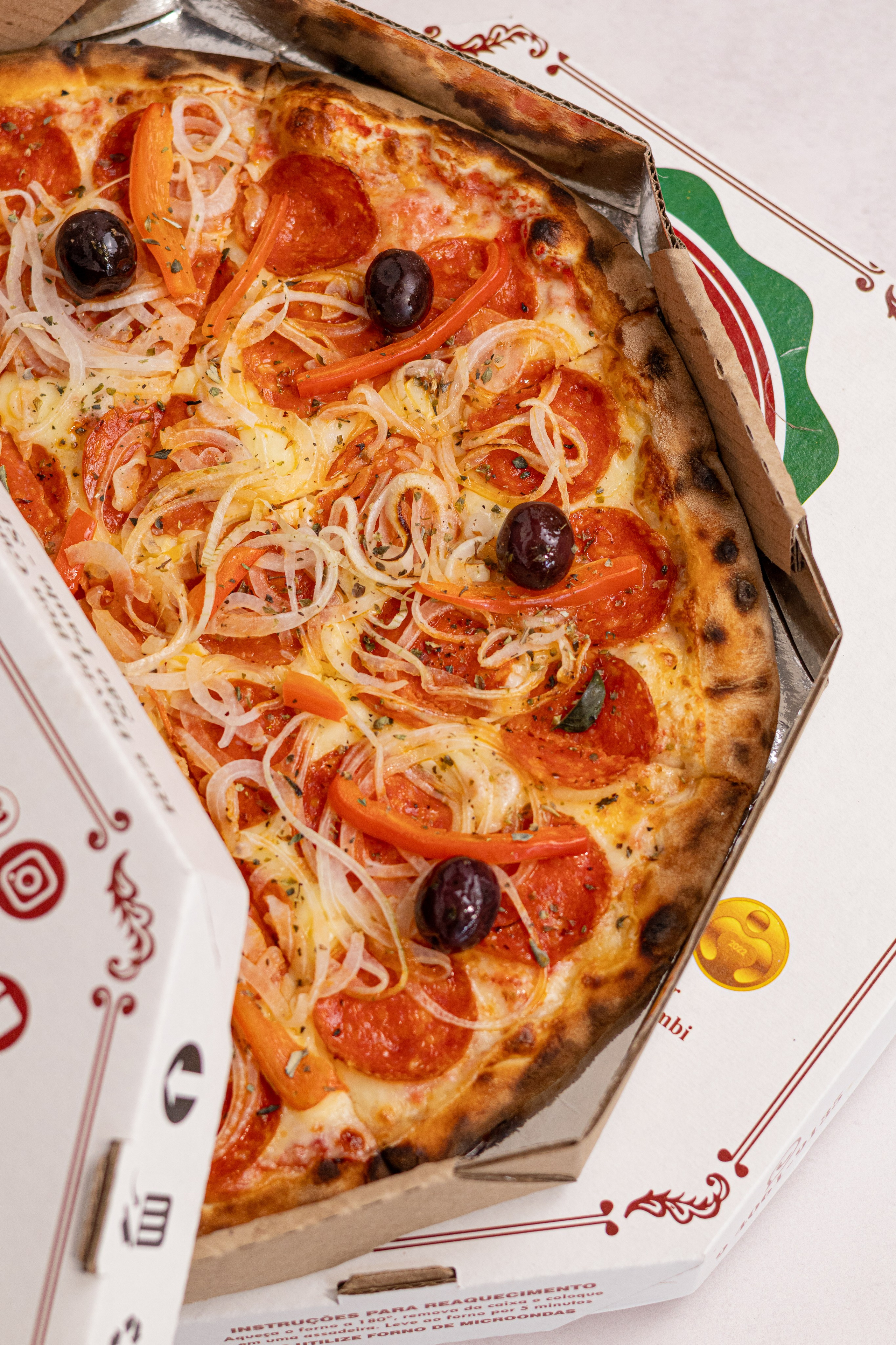 Captação de fotos profissionais de pizzaria em estudio