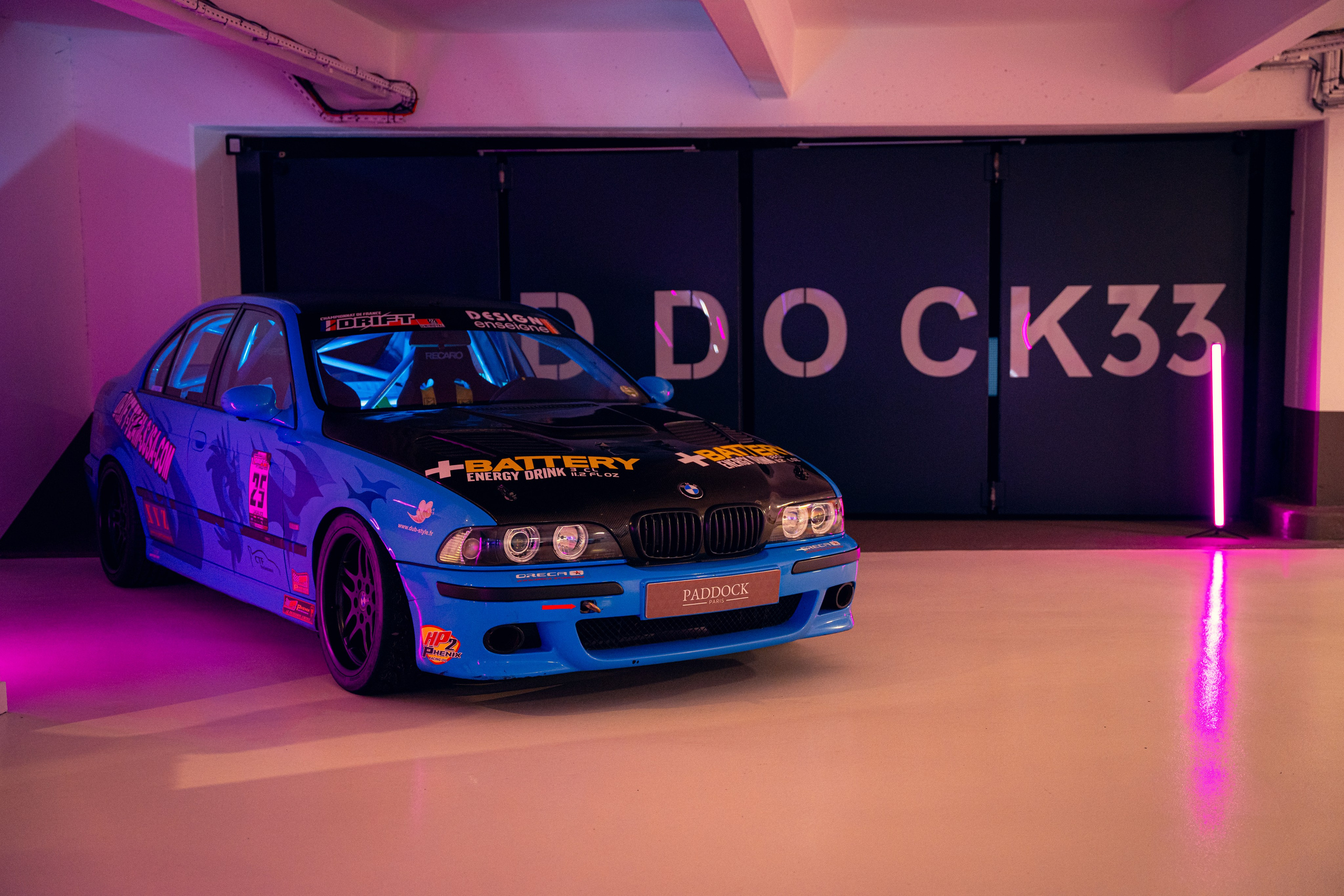 Soiree Padock33. Photographe de voitures à Paris — Vitalii Motruk