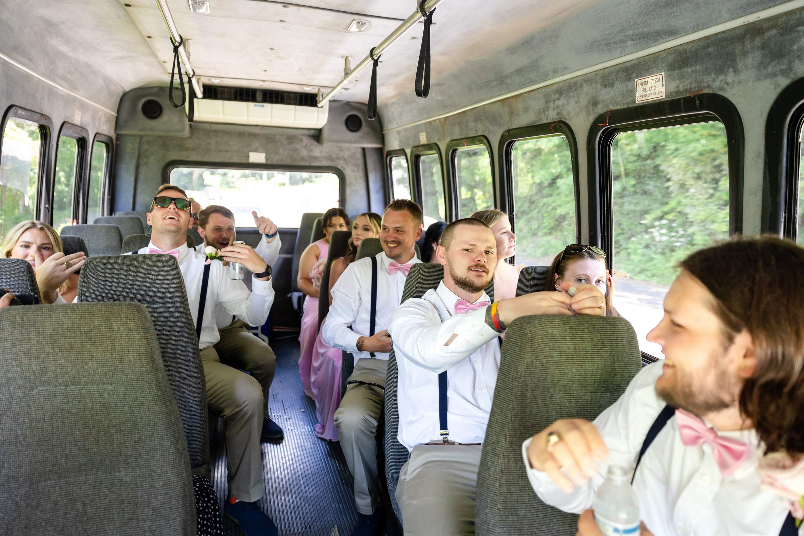 Jacob and Emma: A Wedding at Deerwoode Reserve, Brevard North Carolina. Wedding and portrait photography in Greenville SC