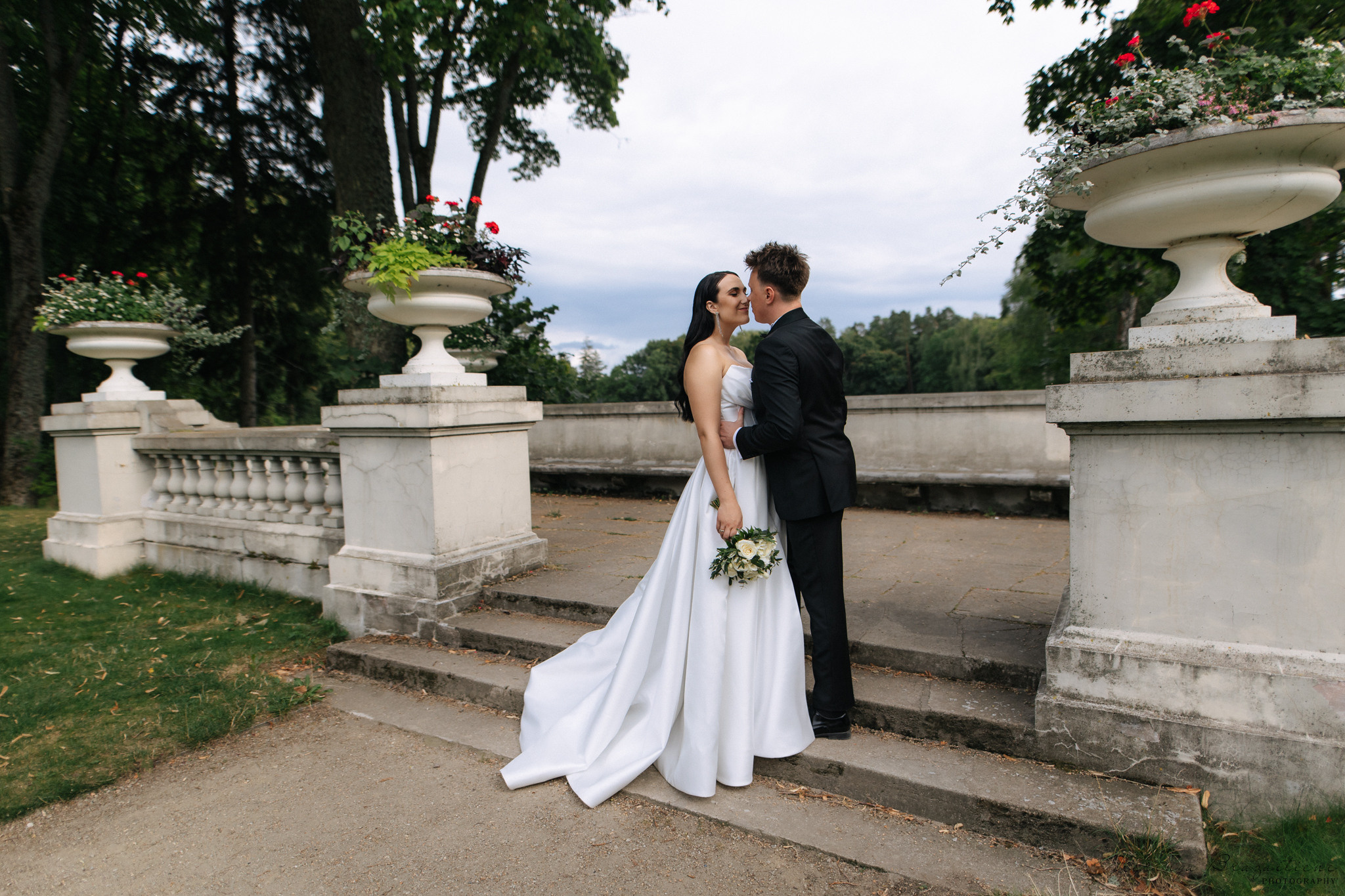 Jaunųjų fotosesija Vilniuje, Užutrakio dvare