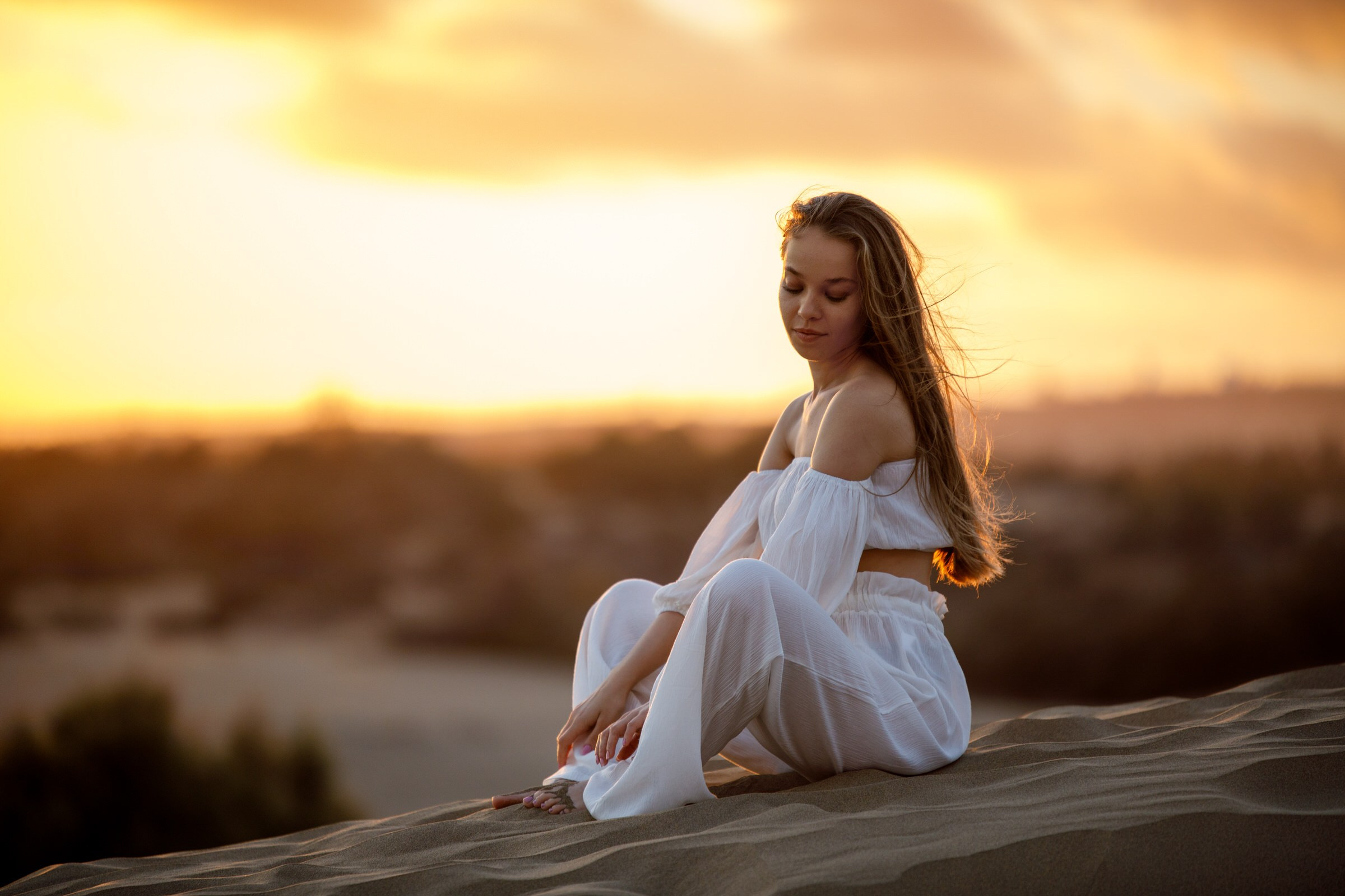 Portrait Photographer Desert of Maspalomas | dunas.fi