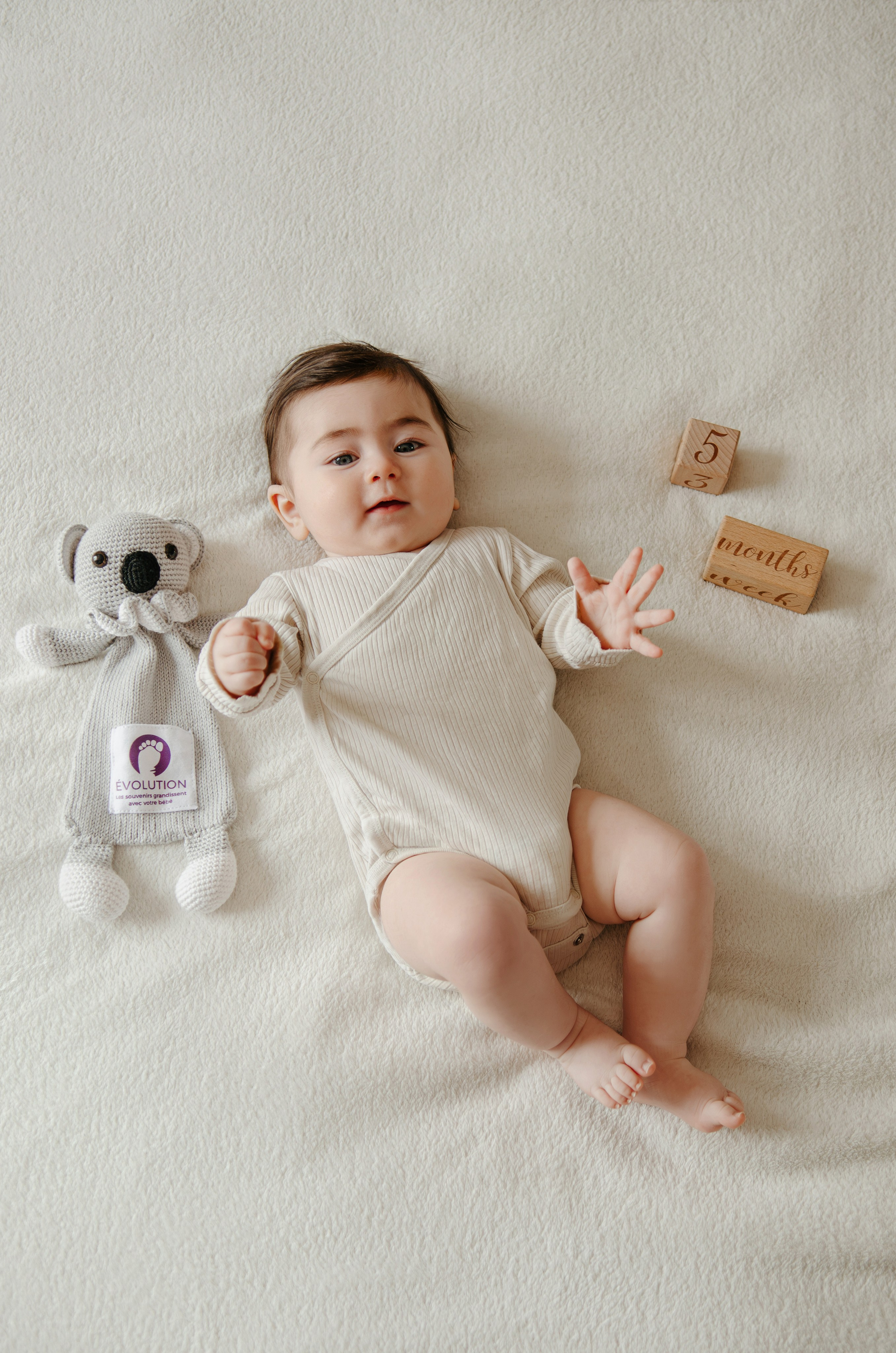 Evolution — projet photo du premier an de bébé à Toulouse