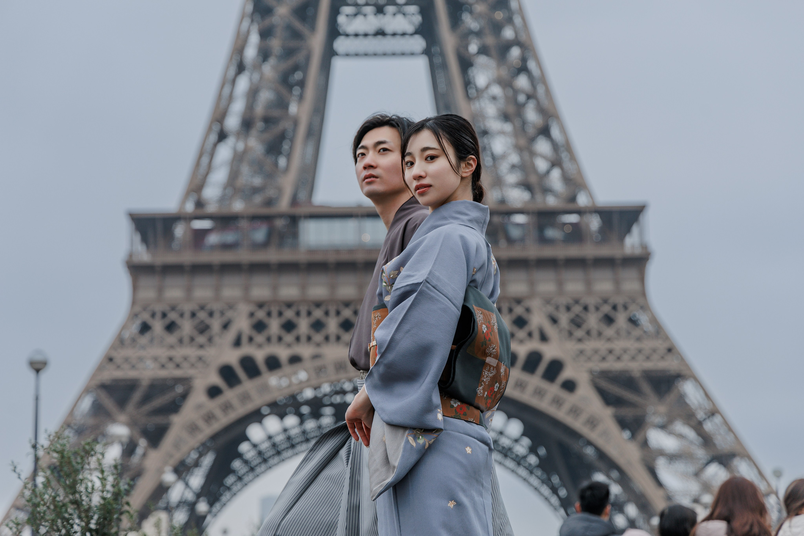 When Cinema Inspires Photography: A Parisian Love Story with Japanese Elegance. Photographe à Paris