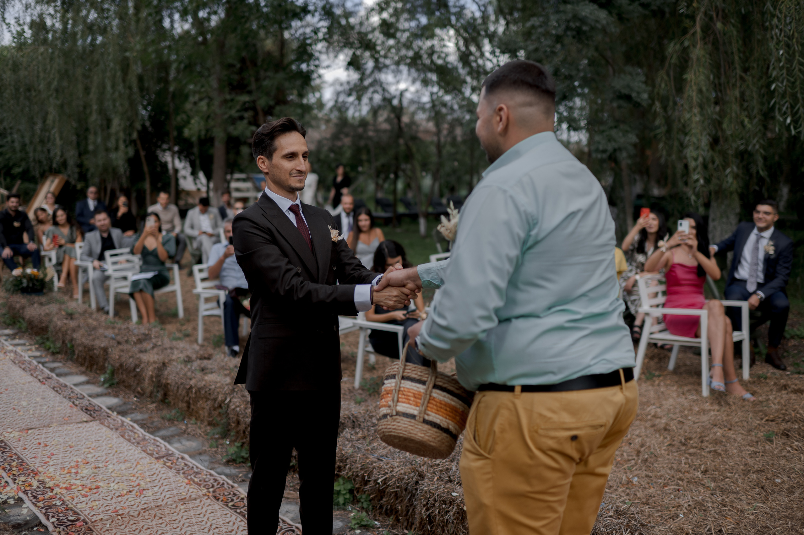 Boho barn wedding in Romania at Papadia Village, Dolj. Wedding photographer and videographer based in Timisoara, Romania