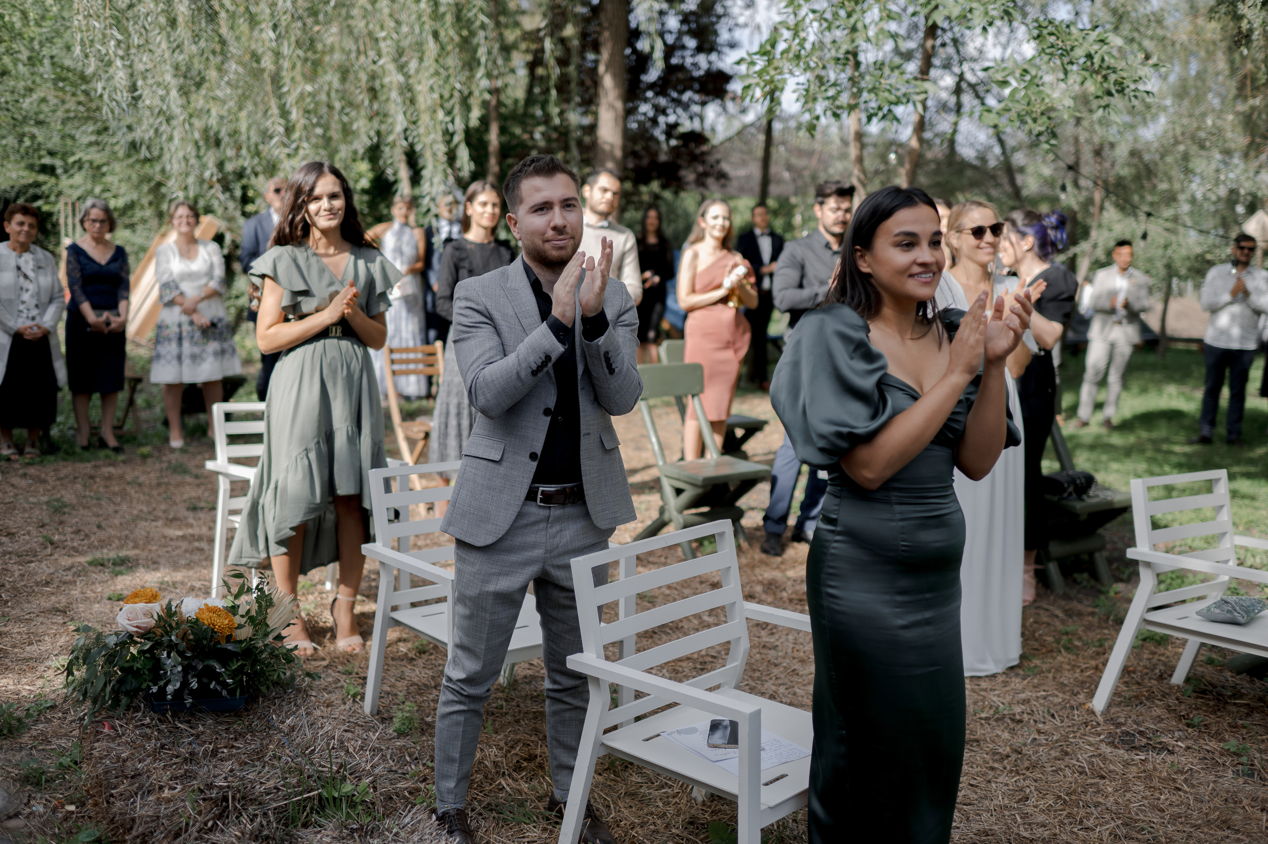 Boho barn wedding in Romania at Papadia Village, Dolj. Wedding photographer and videographer based in Timisoara, Romania