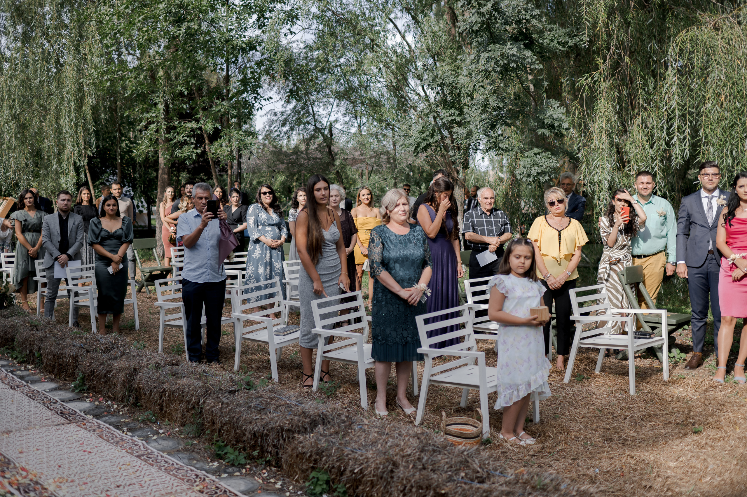 Boho barn wedding in Romania at Papadia Village, Dolj. Wedding photographer and videographer based in Timisoara, Romania