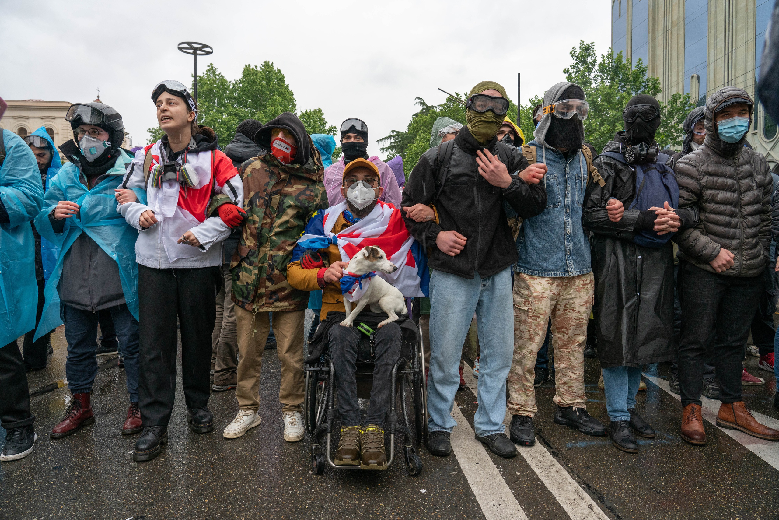 Georgia against the “foreign agents” law. Marina Sycheva