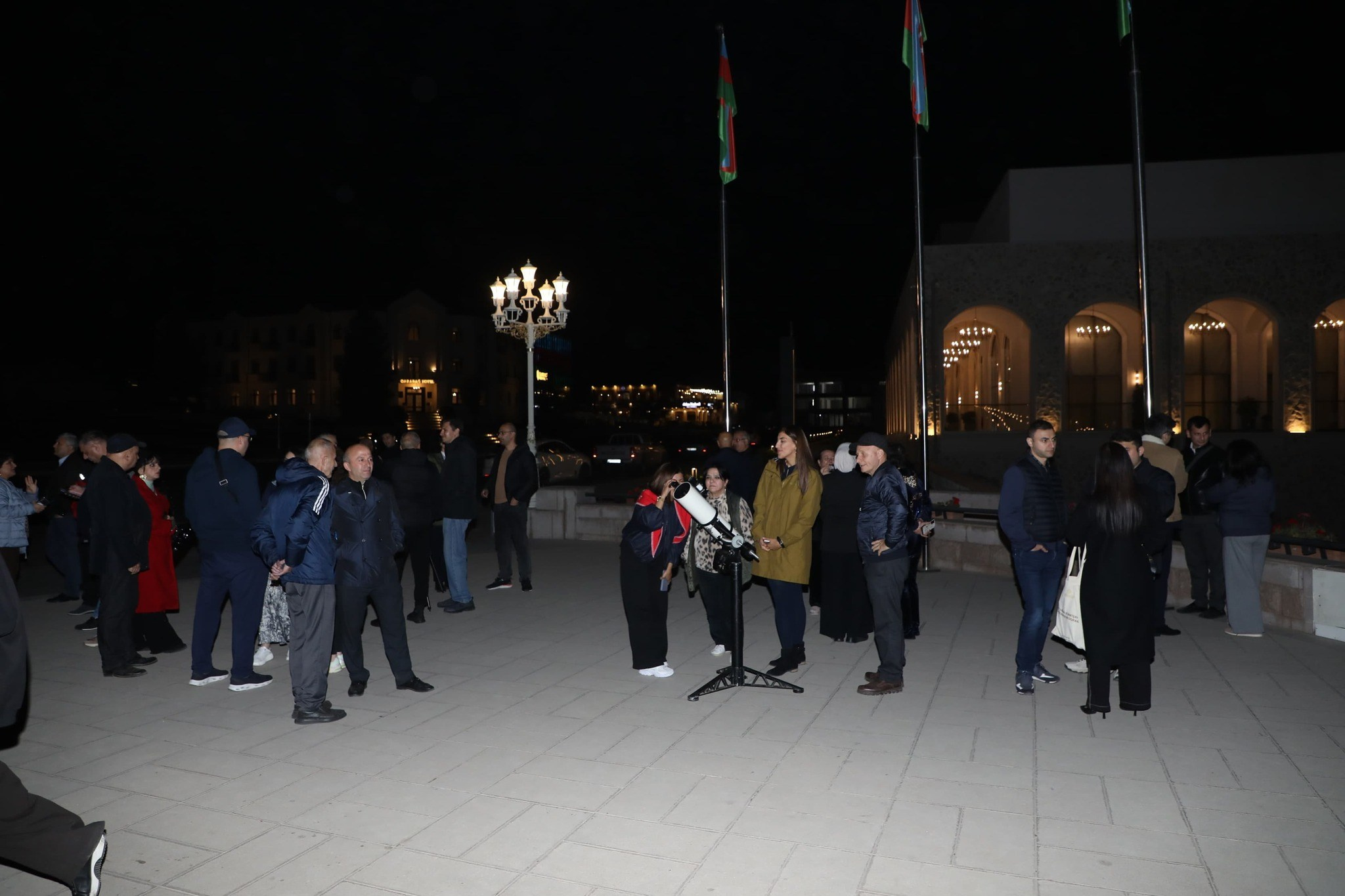 Xankəndidə ilk astronomik müşahidə tədbiri keçirilib. Həvəskar Astronomlar Cəmiyyəti — Astronomy.az