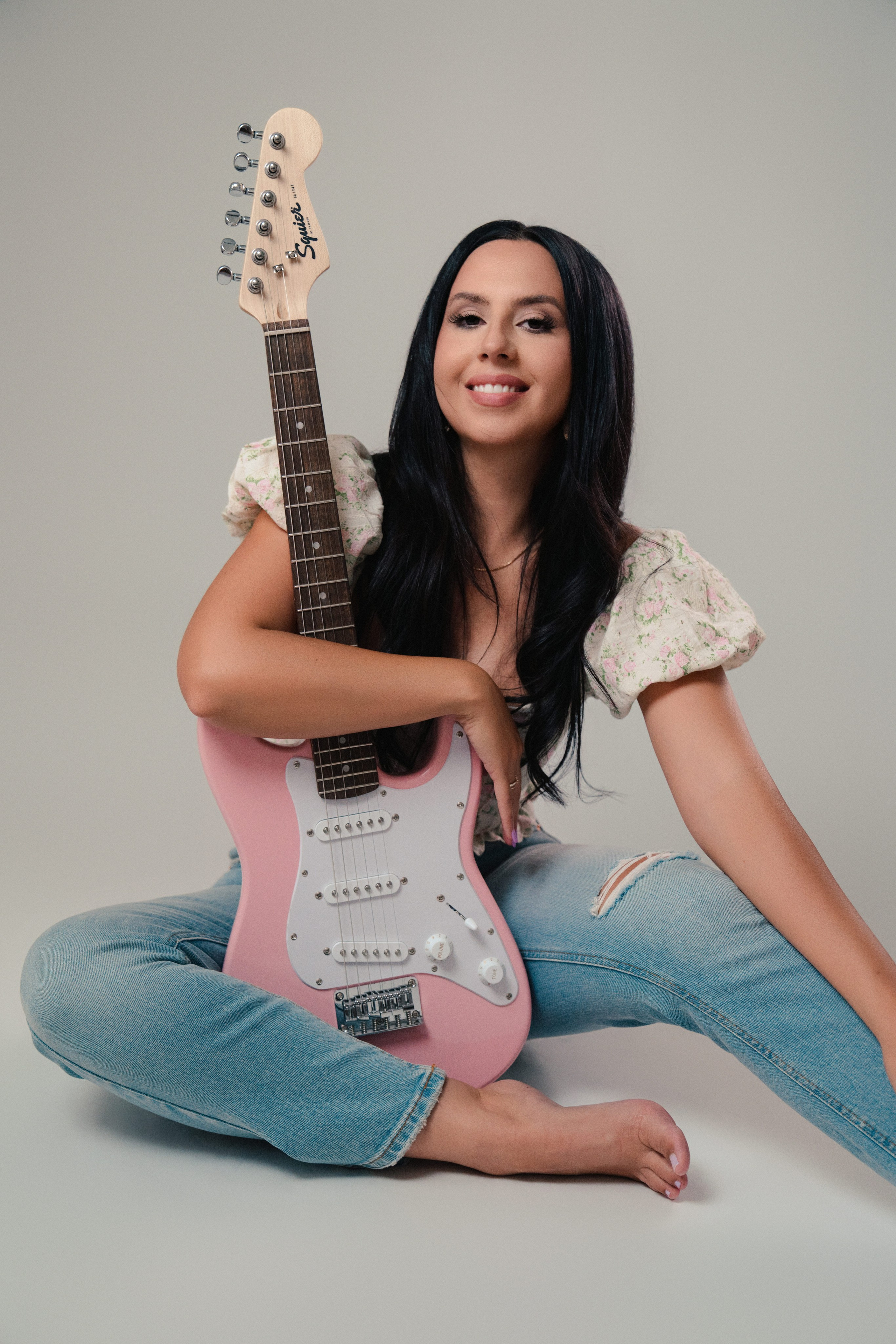 Jacksonville, FL Studio Photoshoot | Ashley Morris Singer Branding by Alice Nabieva
