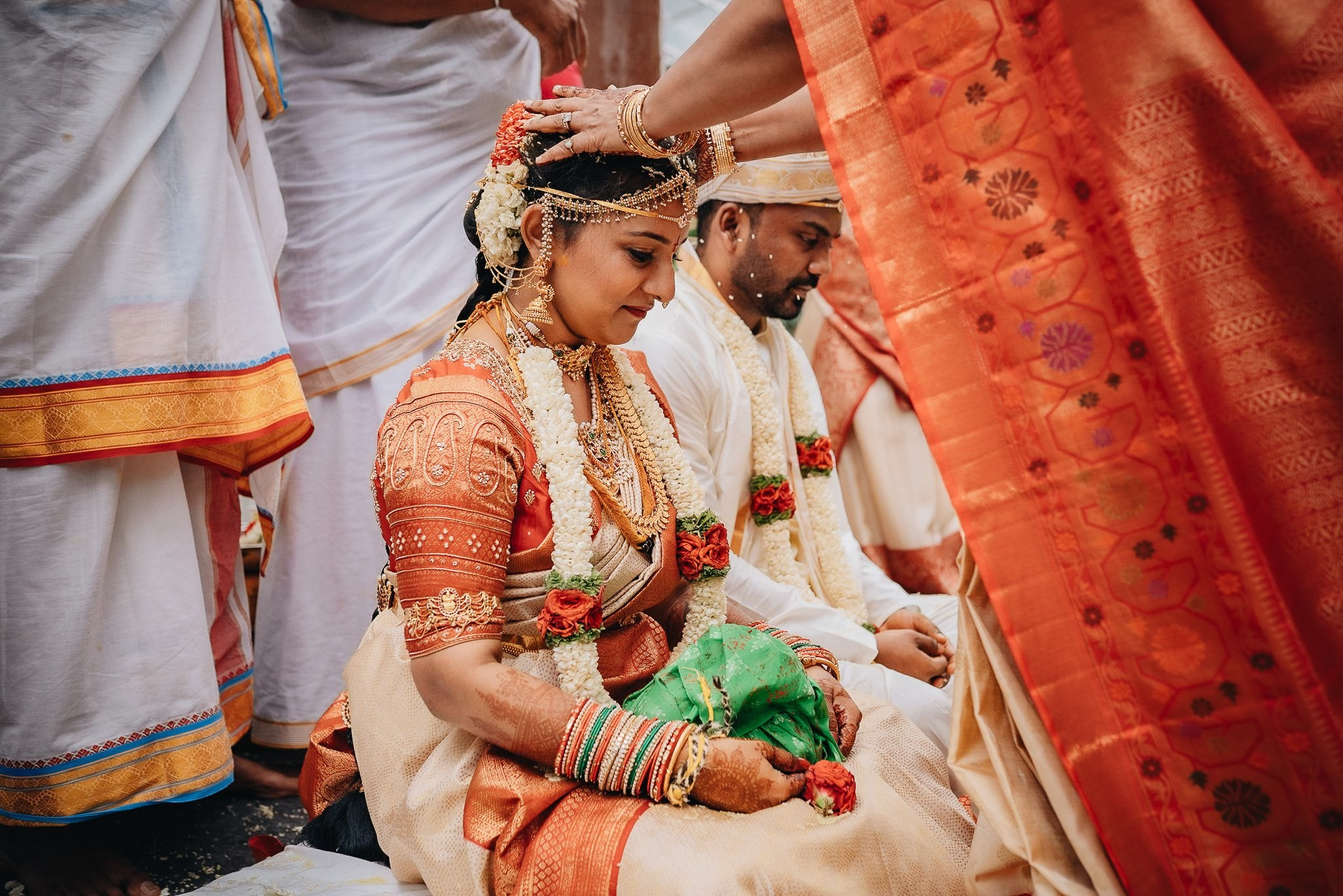 Traditional Telugu Wedding Photography Bangalore | Le Roma Gardenia