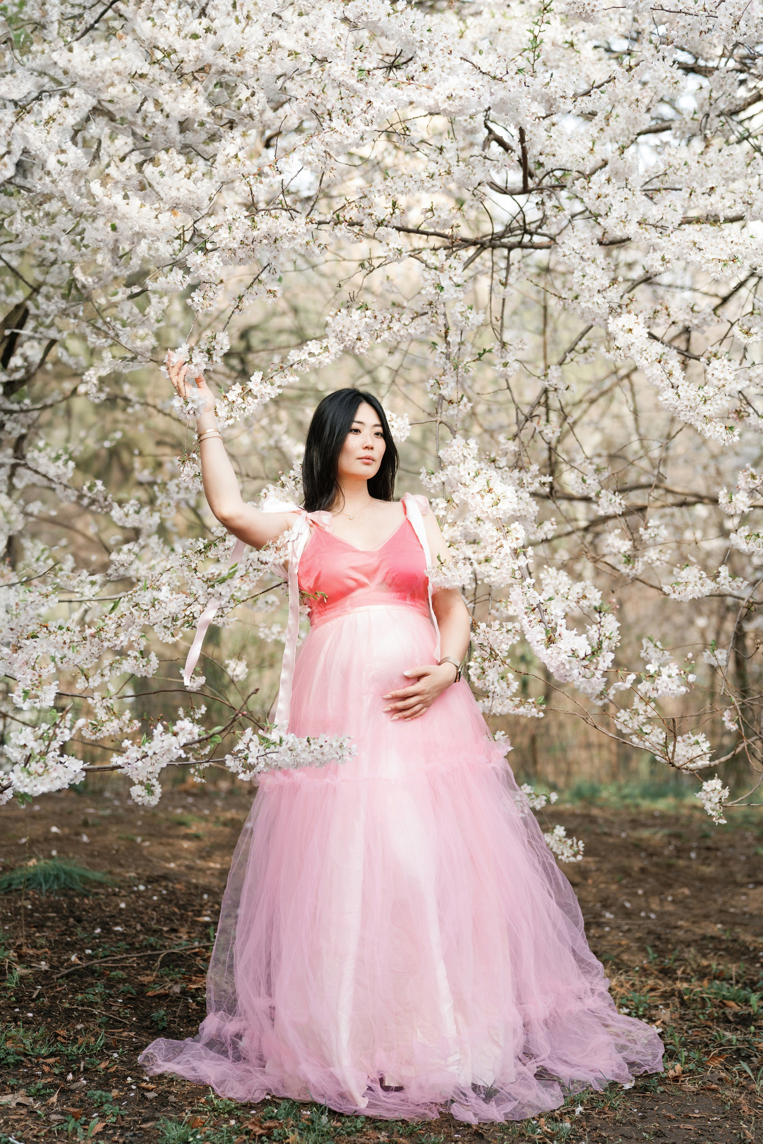 Sakura Photoshoot in New York. Photographer in New York Faery By Mary