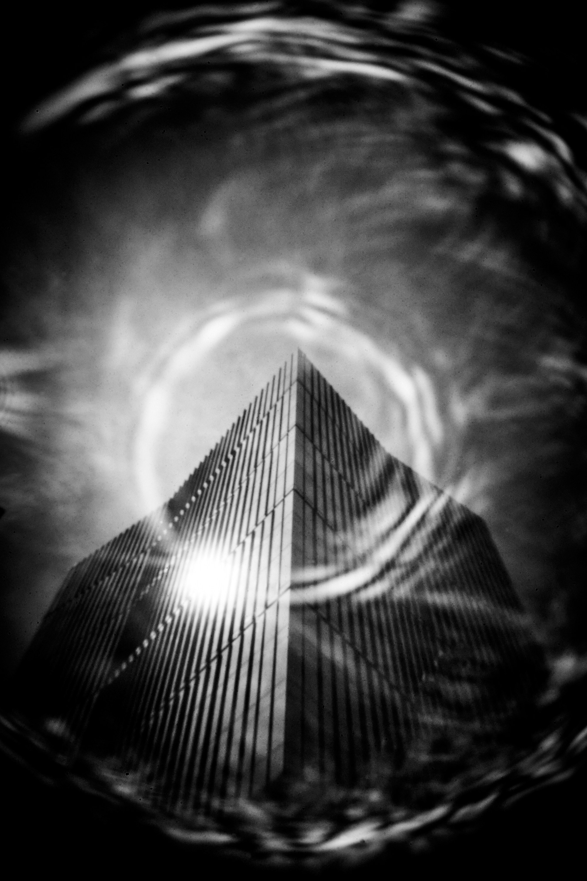 Entrance to the void. GLISH ART — Timofey Glinin & Anastasia Shubina