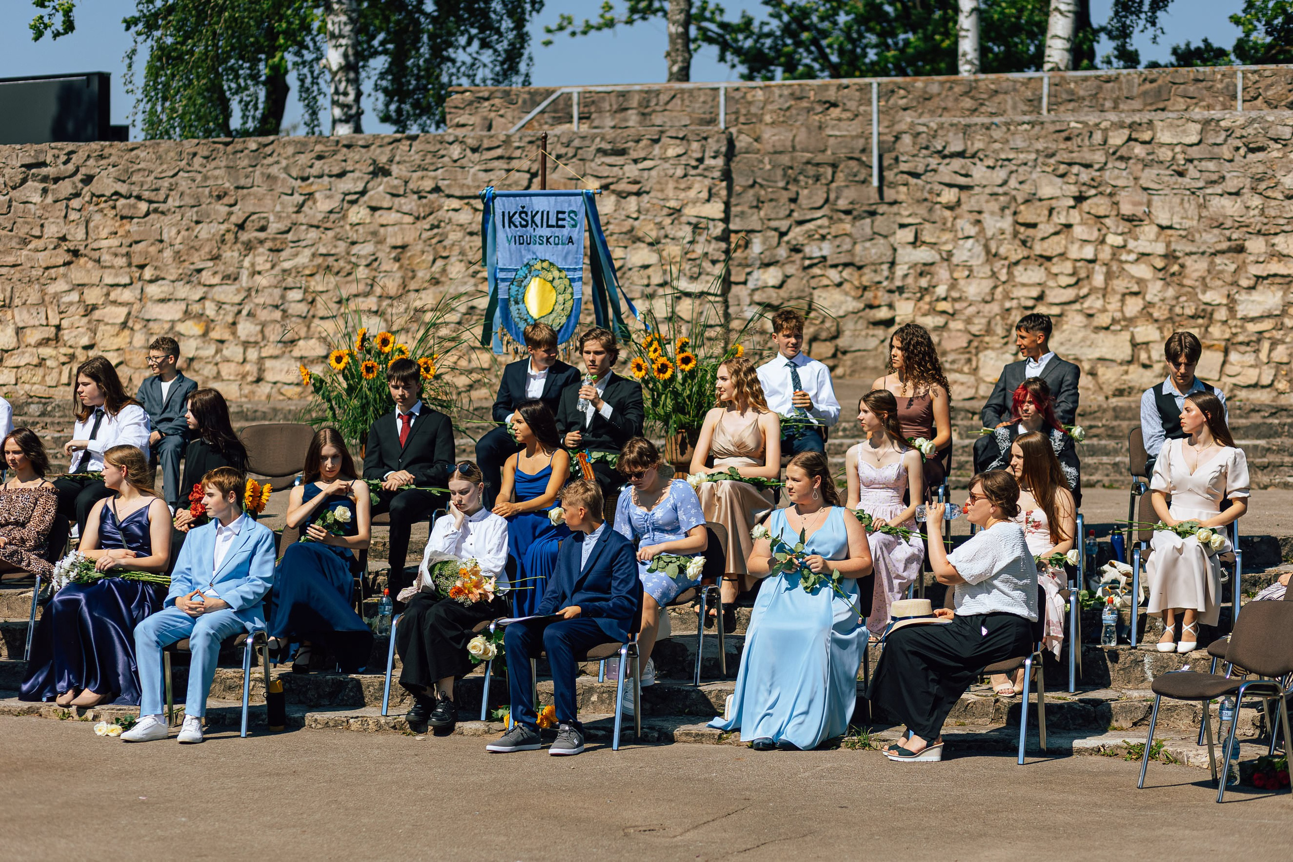 Skolas izlaiduma fotogrāfs