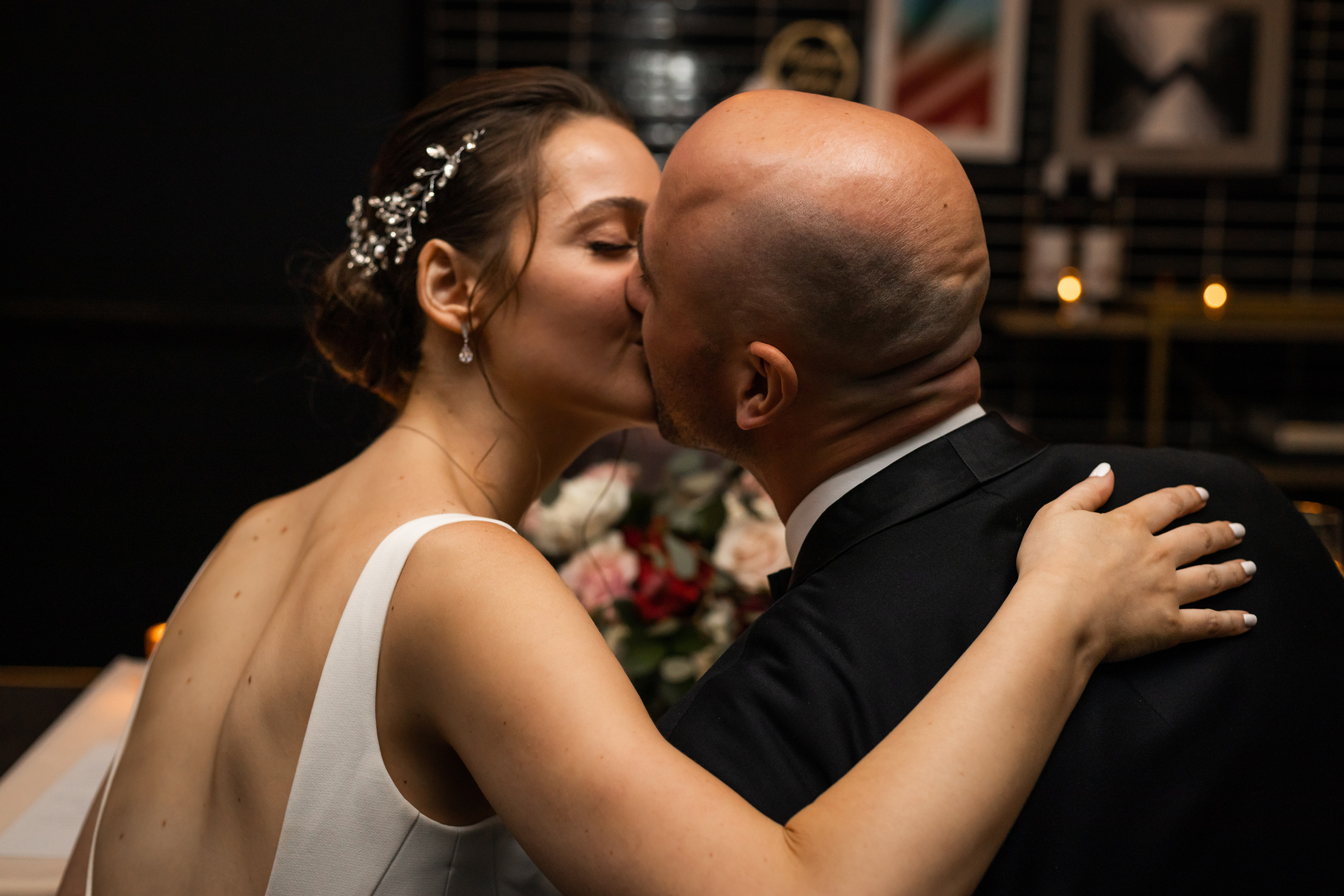 Angela and Alex, The Skylark, Manhattan. Wedding Photo & Video