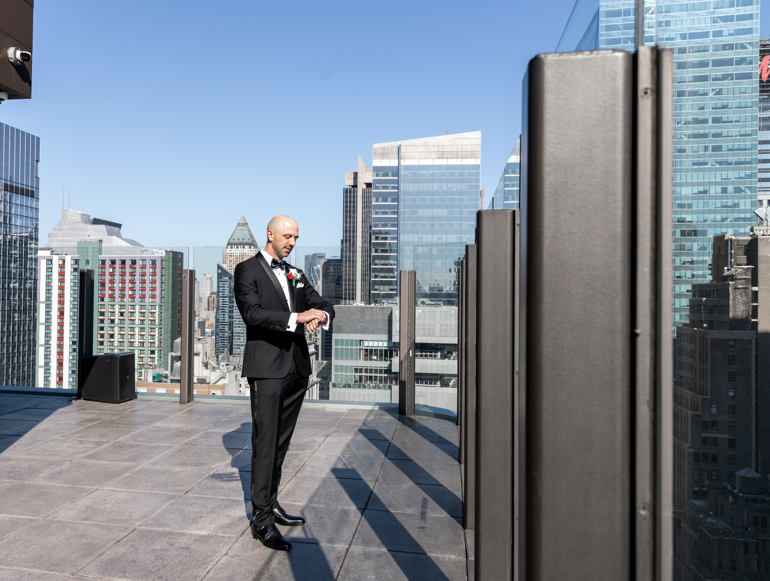 Angela and Alex, The Skylark, Manhattan. Wedding Photo & Video