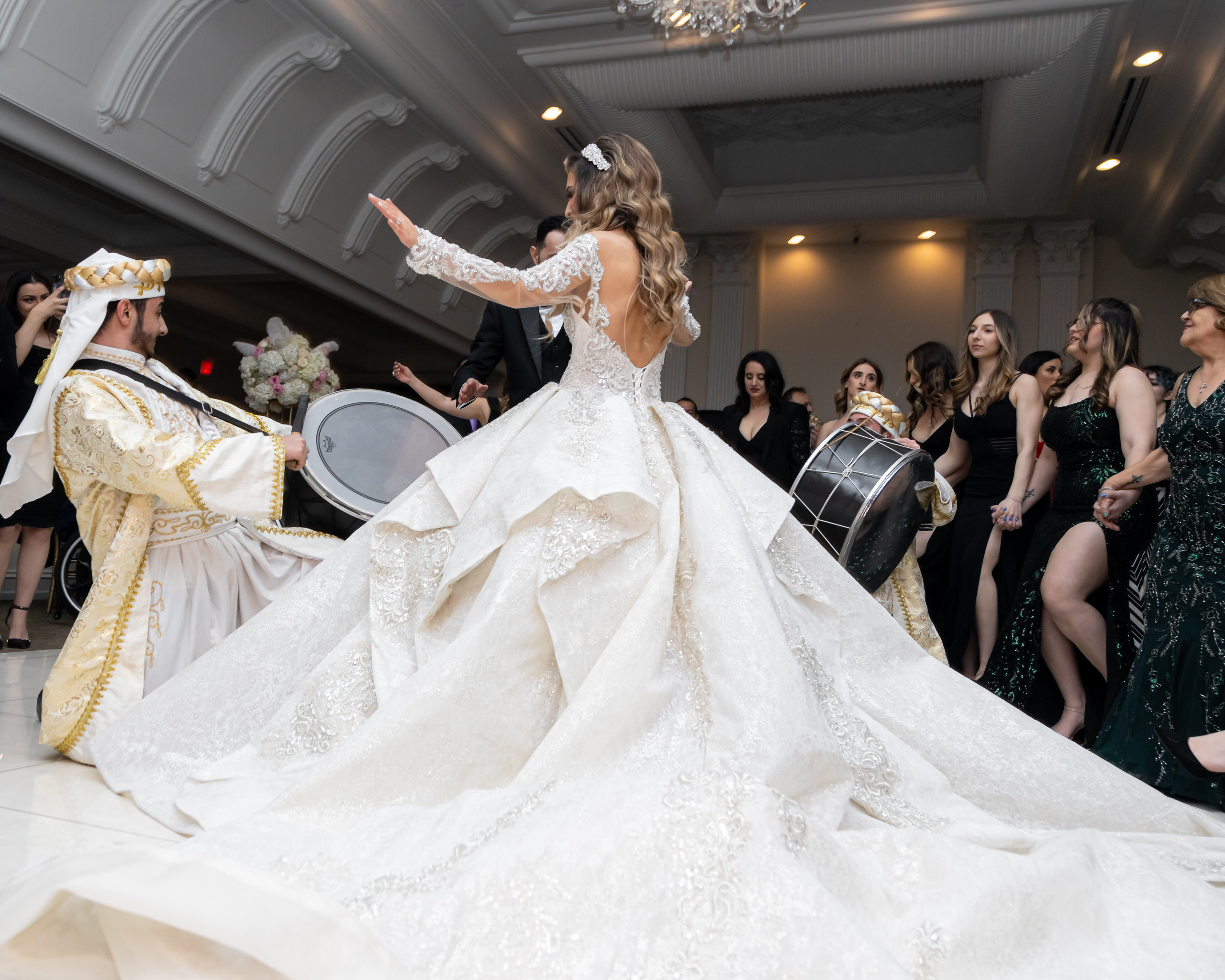 Natalie and Ghasan, Nanina’s in the Park, Belleville, NJ. Wedding Photo & Video