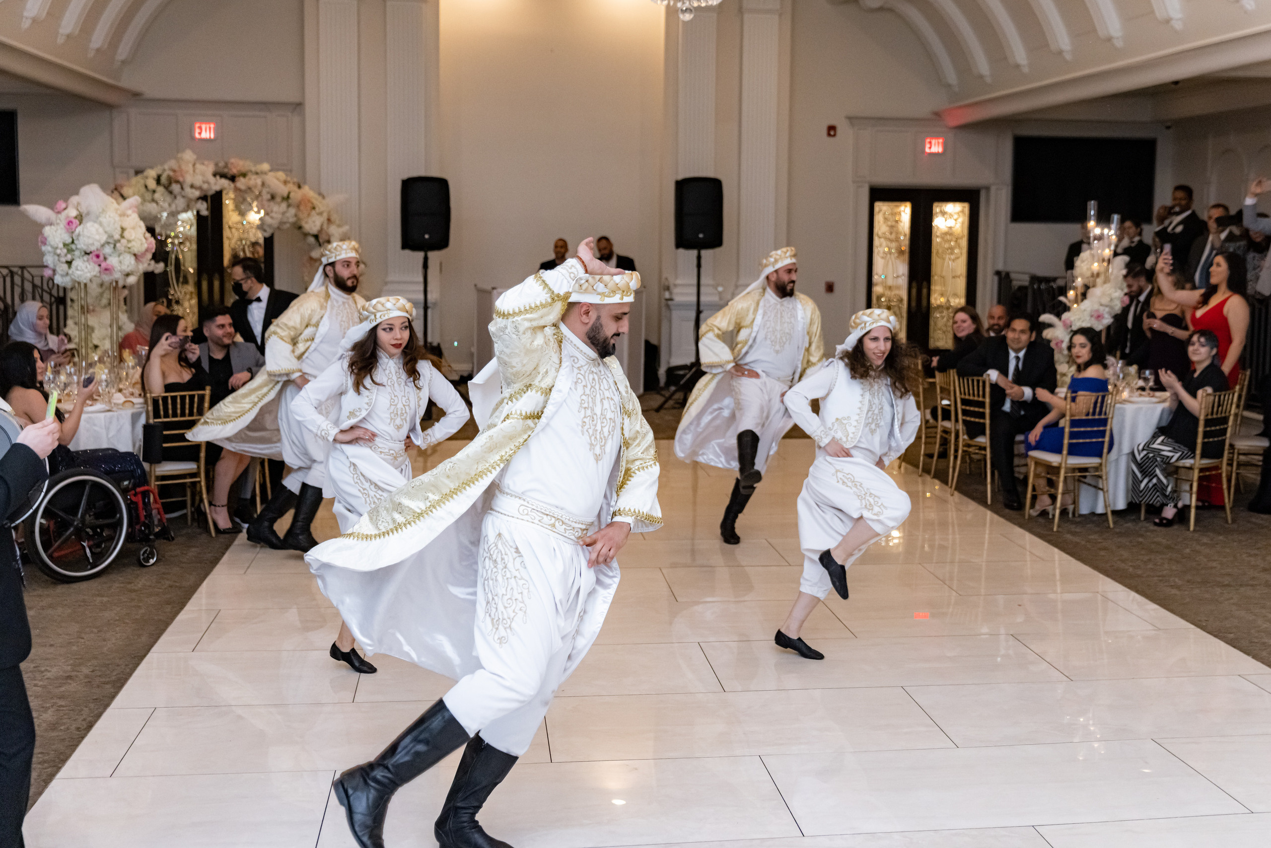 Natalie and Ghasan, Nanina’s in the Park, Belleville, NJ. Wedding Photo & Video