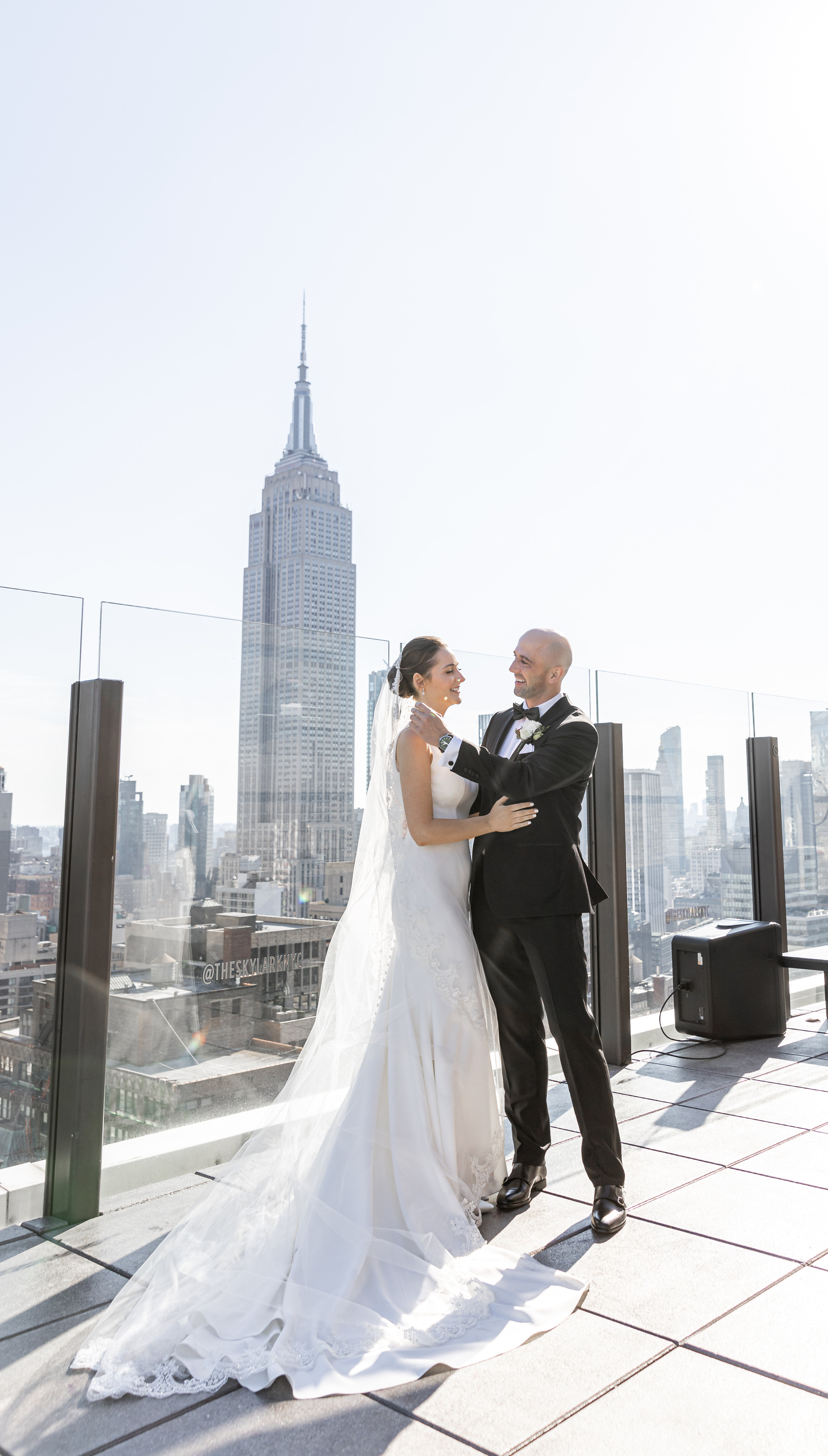 Angela and Alex, The Skylark, Manhattan. Wedding Photo & Video