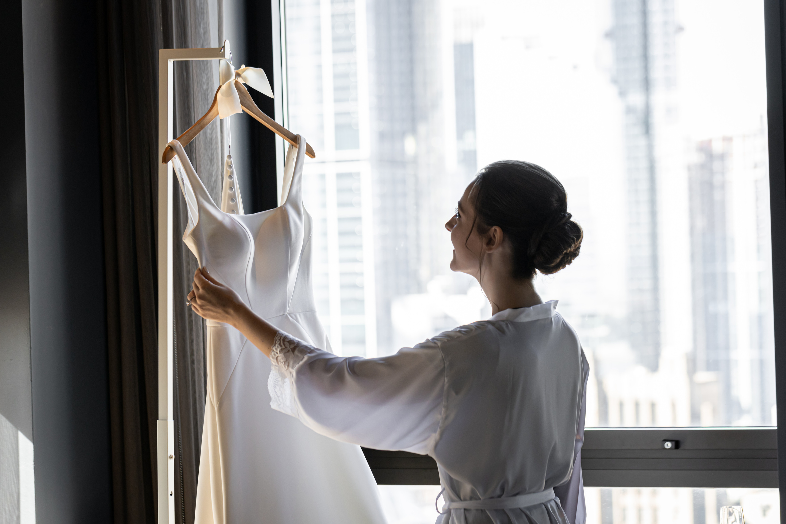 Angela and Alex, The Skylark, Manhattan. Wedding Photo & Video