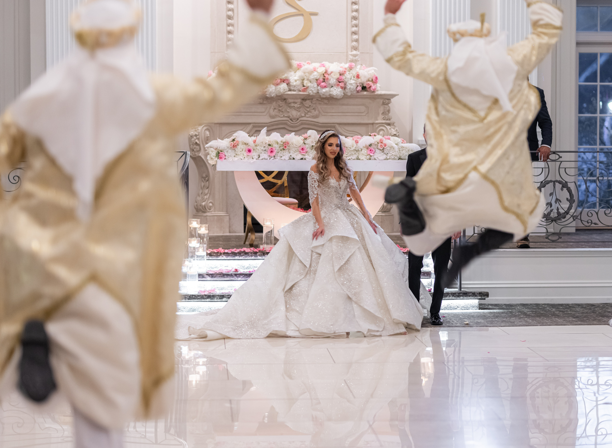 Natalie and Ghasan, Nanina’s in the Park, Belleville, NJ. Wedding Photo & Video