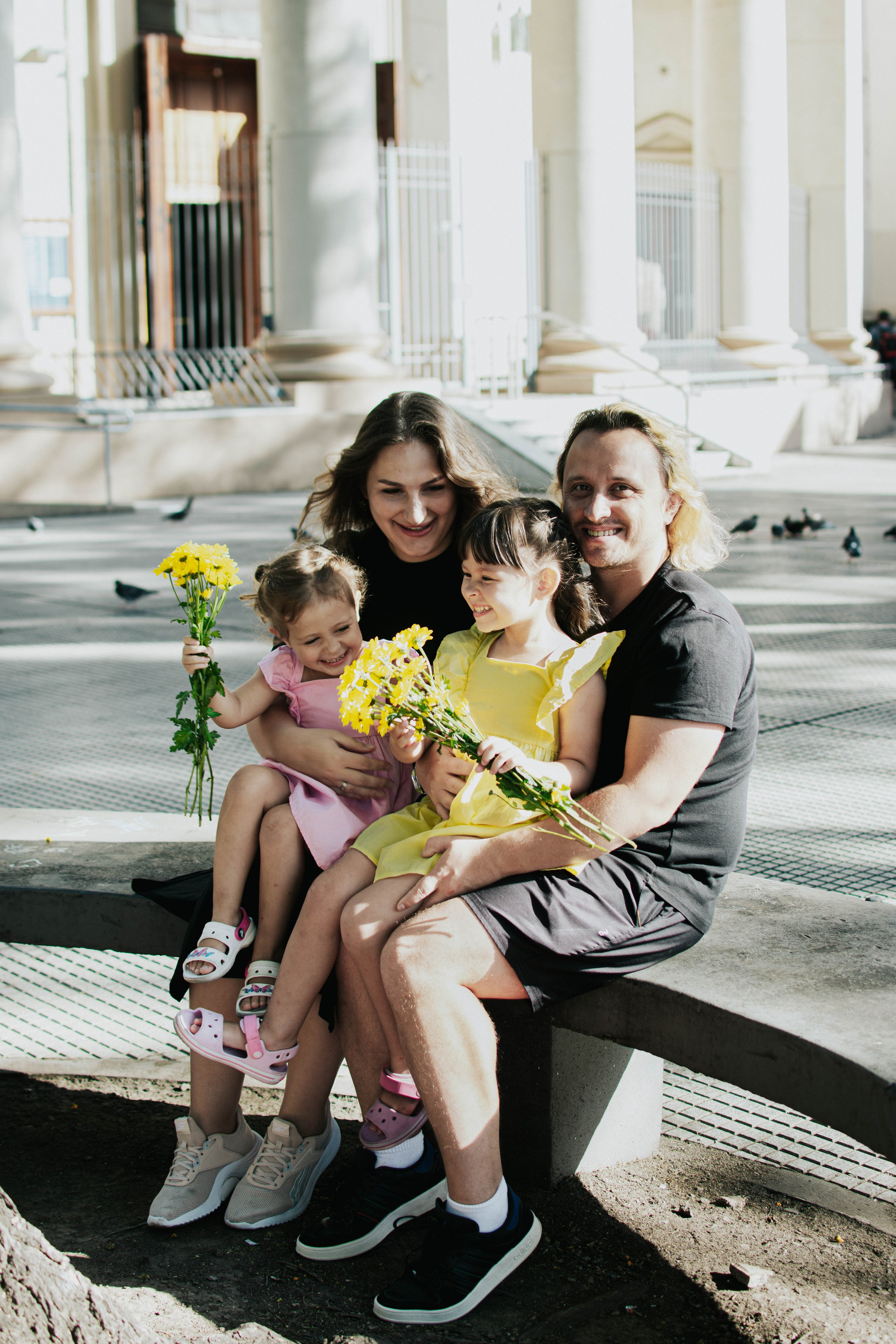 Announcement for the Vera’s family. Photographer @elmirkami in the city of Buenos Aires