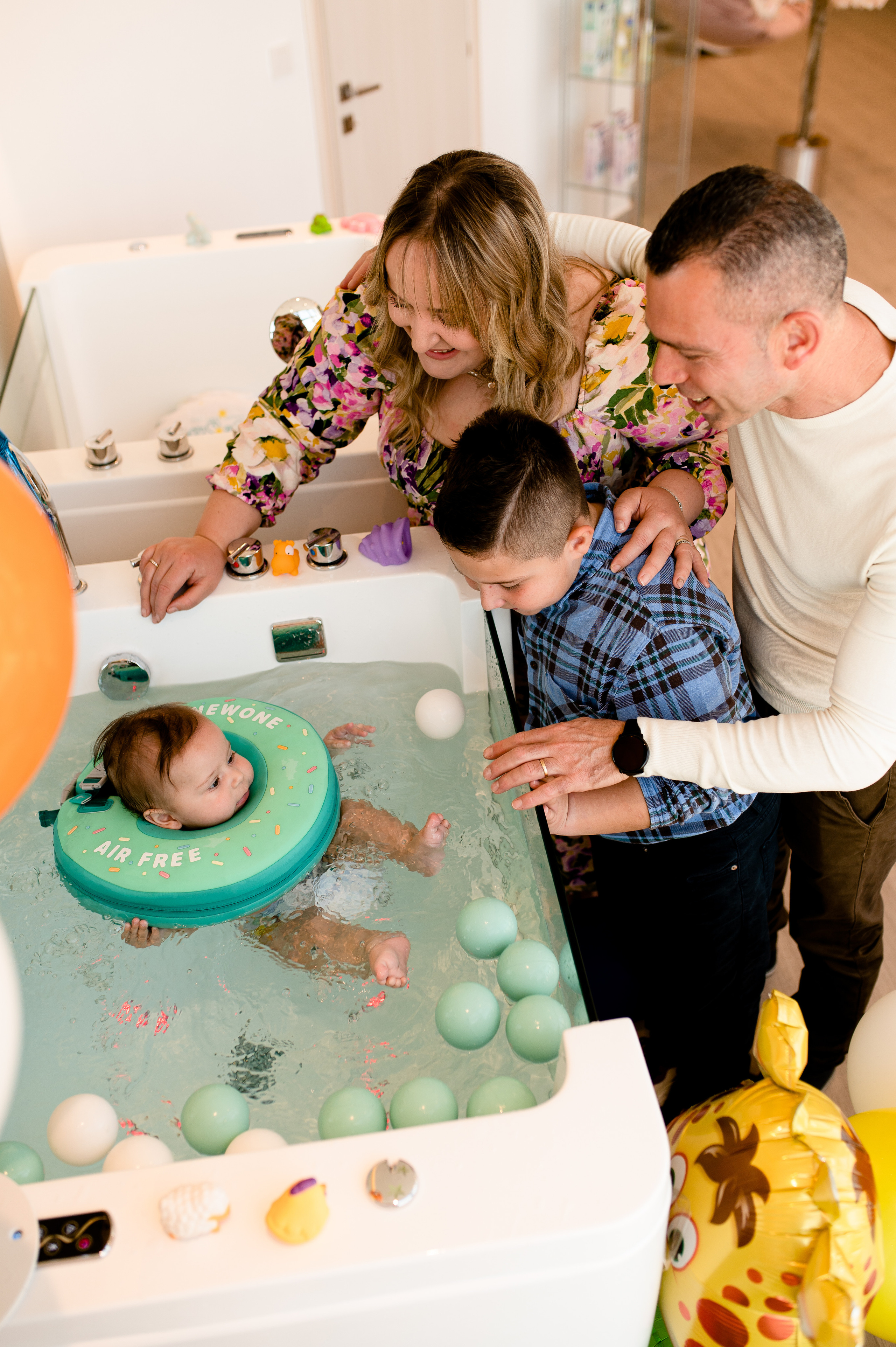 Φωτογράφιση στο πρώτο Baby Spa Ελλάδας. WELCOME