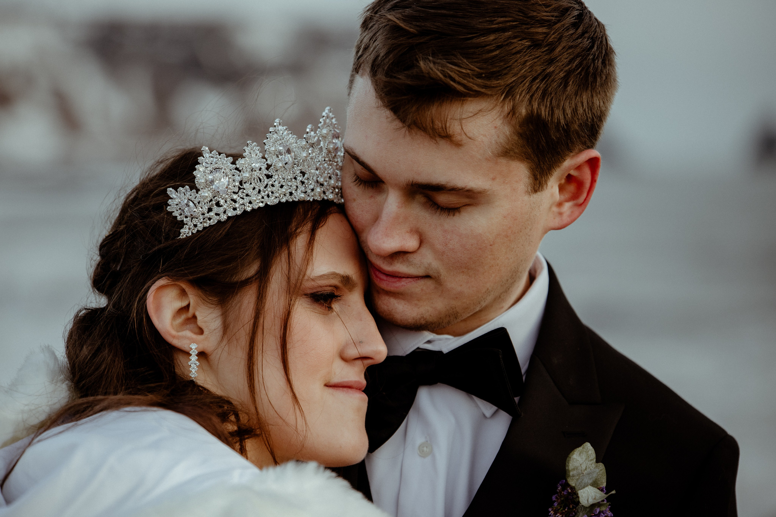 Snowy Elopement in Iceland. Iceland elopement photographer & videographer