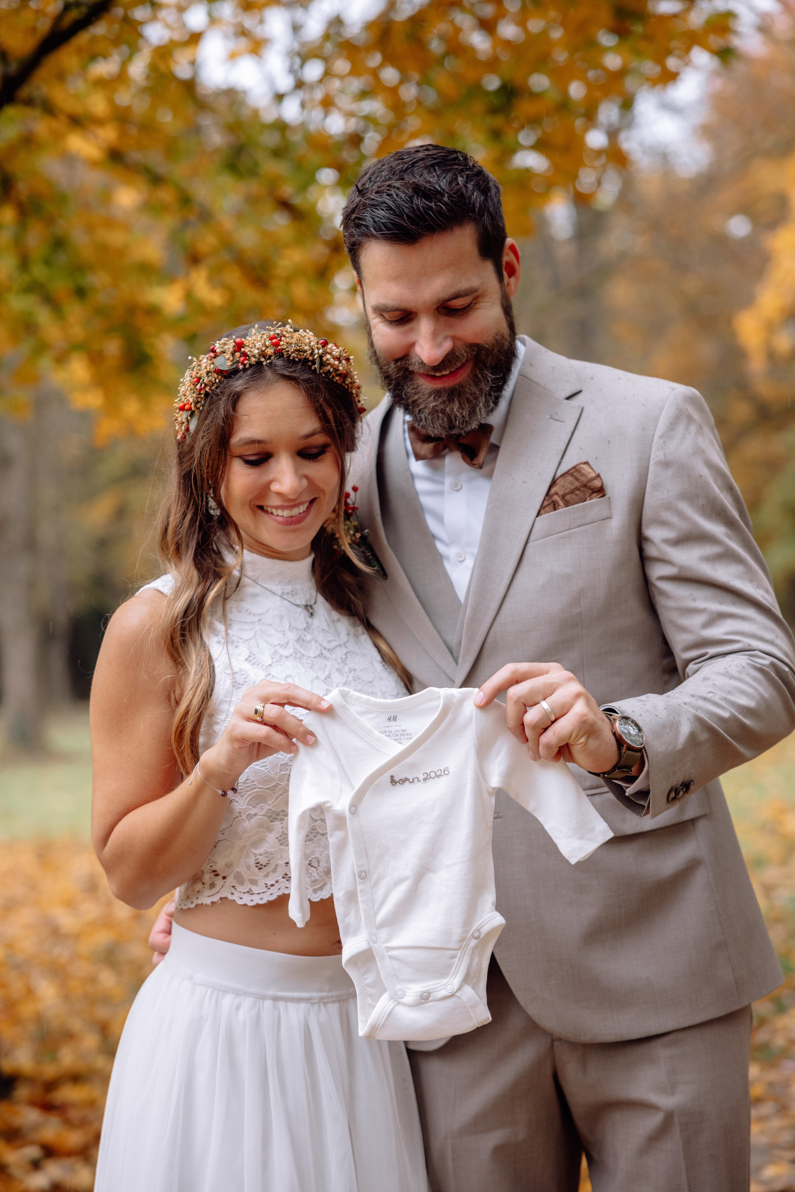 Herbsthochzeit im Standesamt Schwabing. Hochzeitsfotograf München Taufe Familienfotograf Tanja Mauke