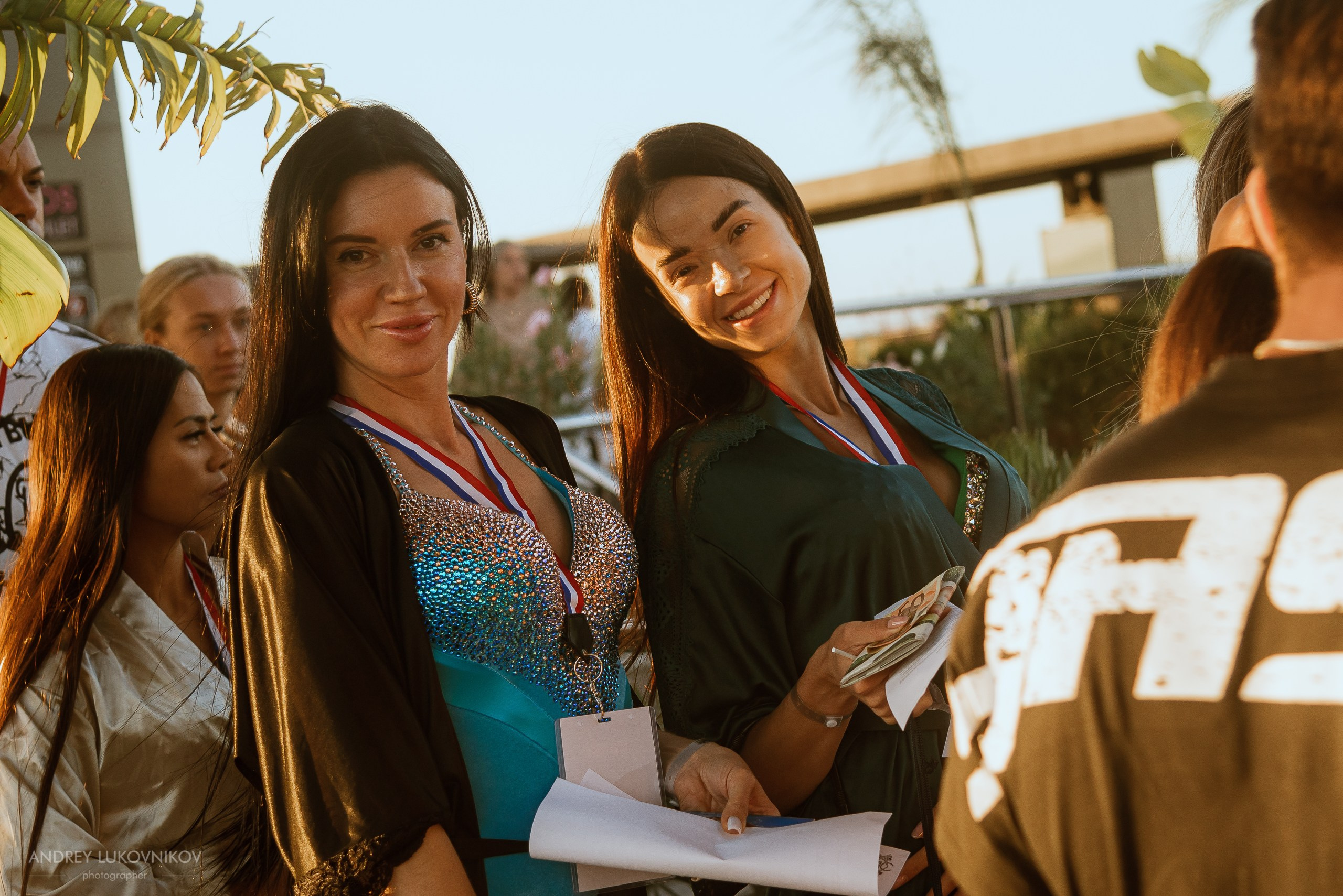 Photoshoot of the IFBB Miss Fit Model Europe 2024 registration in Torrevieja