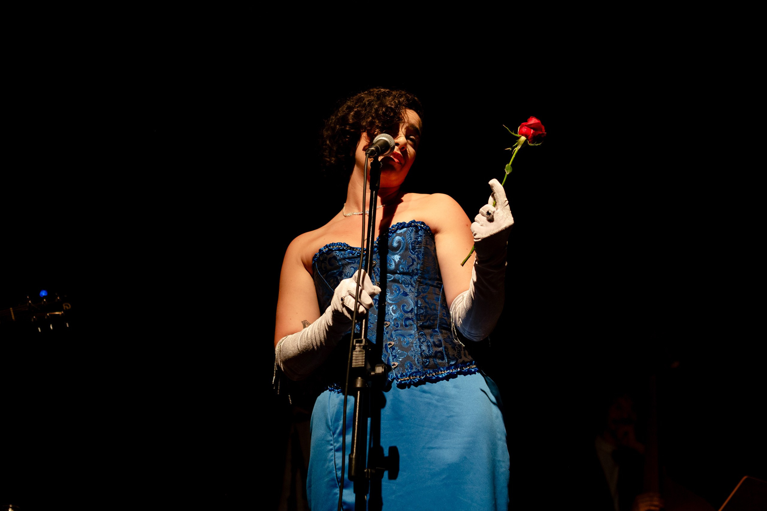 Fotografia de recital de formatura do Conservatório de Música de Itajaí — Santa Catarina