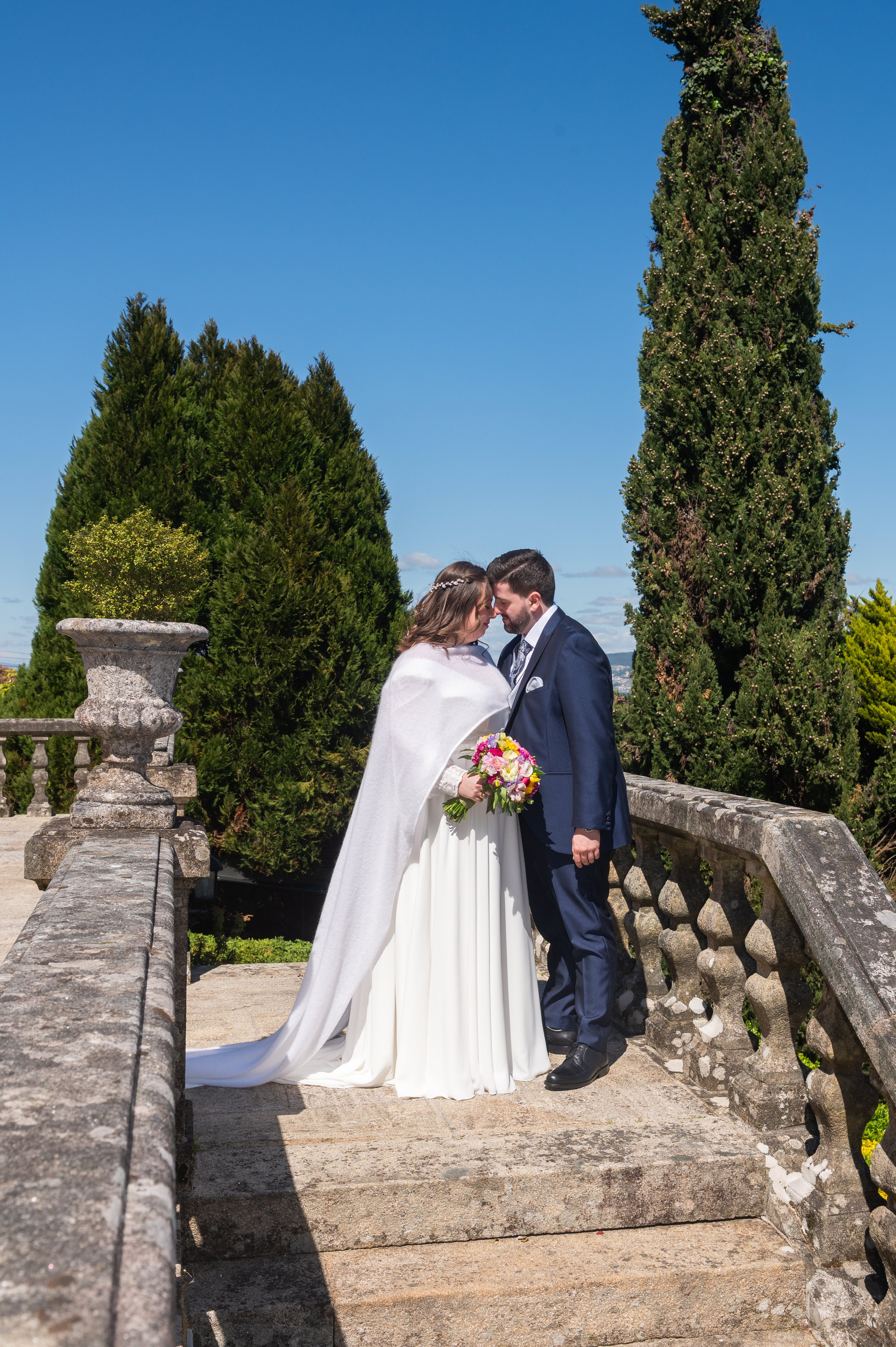 Boda de Claudia y Gabriel · Pazo de Santa Cruz de Bueu, Galicia · Javier Poveda