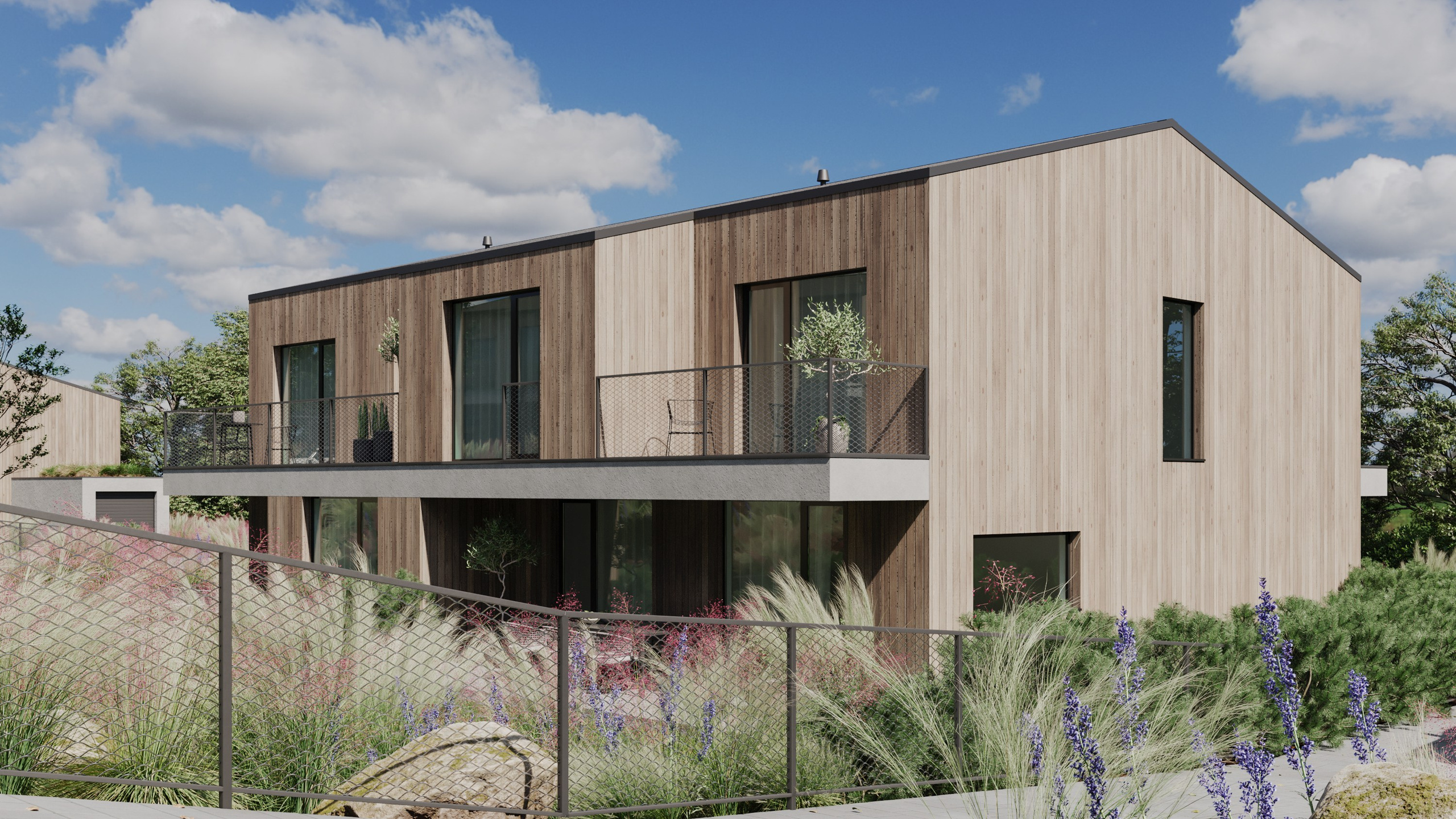 Developerský projekt v norském stylu. Filipenka architects